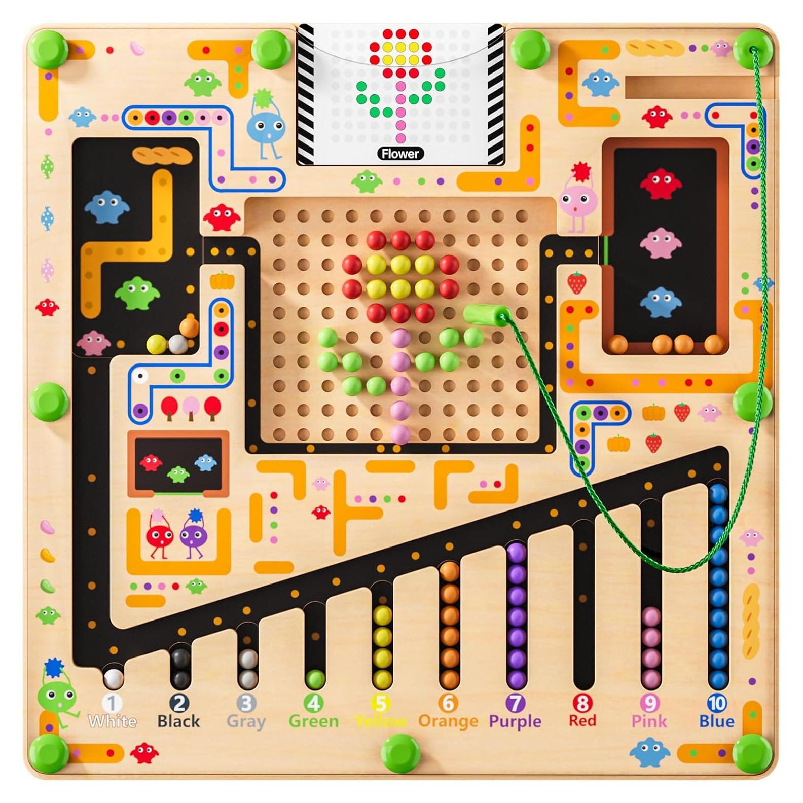 Juguete Magnético Laberinto Montessori - Fujian Mingta, 29.5cm