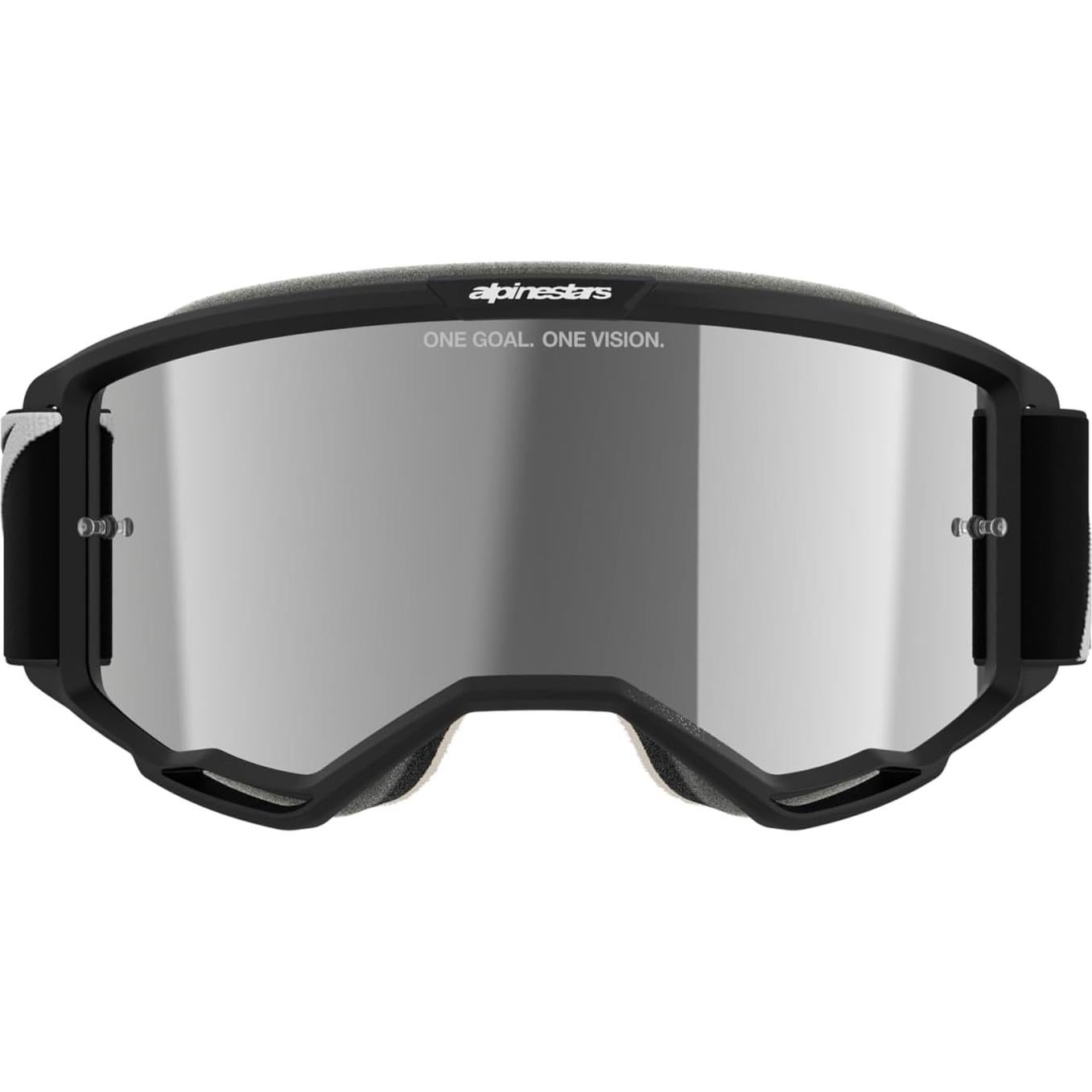 Gafas Alpinestars Vision 5 MX ATV MTB Negro Lente Espejo