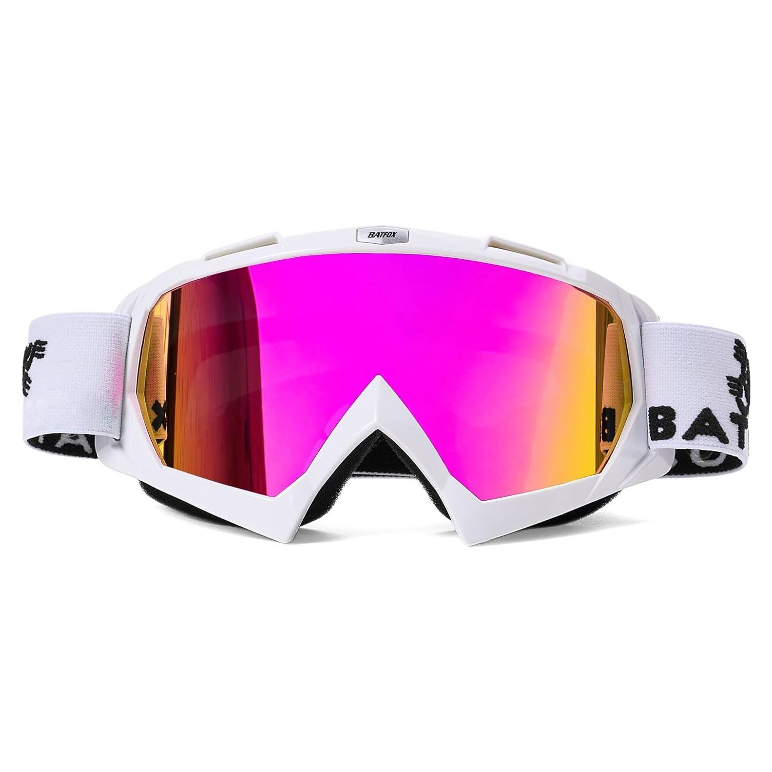 Gafas de Motocross BATFOX 816 UV400 Antideslizantes