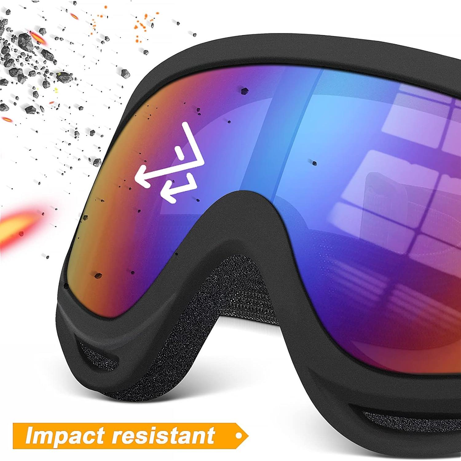 Gafas de Motocicleta OXG 5 Pares Anti-UV Ajustables