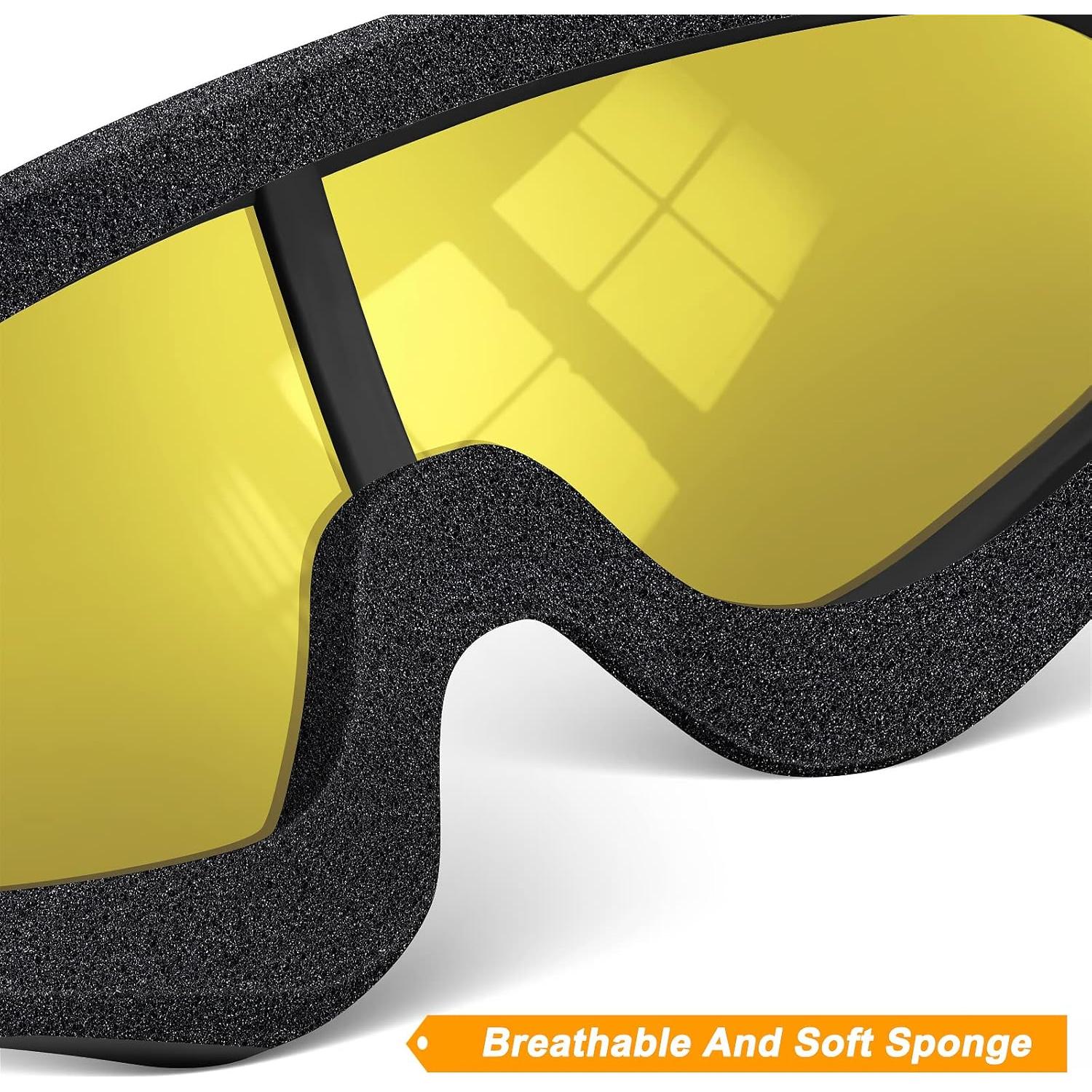 Gafas de Motocicleta OXG 5 Pares Anti-UV Ajustables