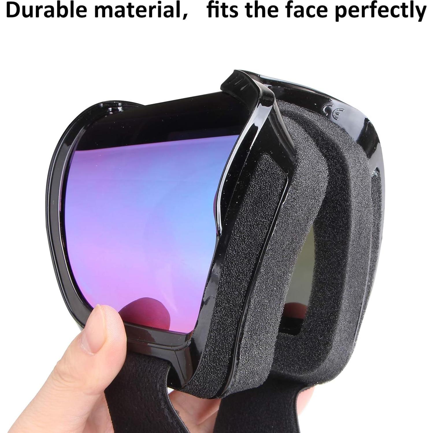 Gafas de Motocross LMAVAG con Lente UV400 y Antideslizante