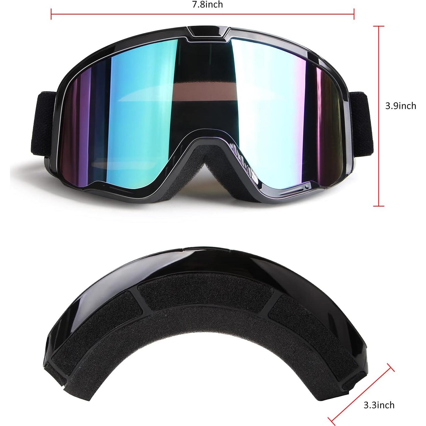 Gafas de Motocross LMAVAG con Lente UV400 y Antideslizante