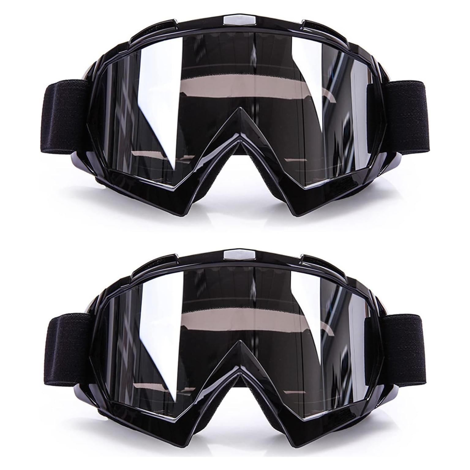 Gafas de Motocross ZukMi Unisex con Lente Clara y Ajustable