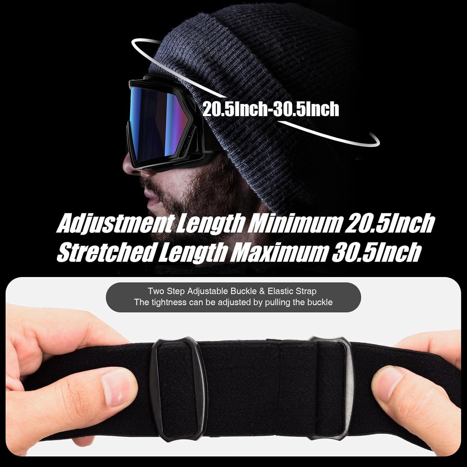 Gafas de Moto MAMBAOUT Offroad con Lente Multicolor