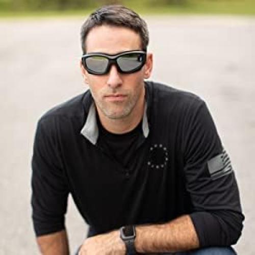 Gafas de Motocicleta Jiayuoptics Plata con Lentes Espejados