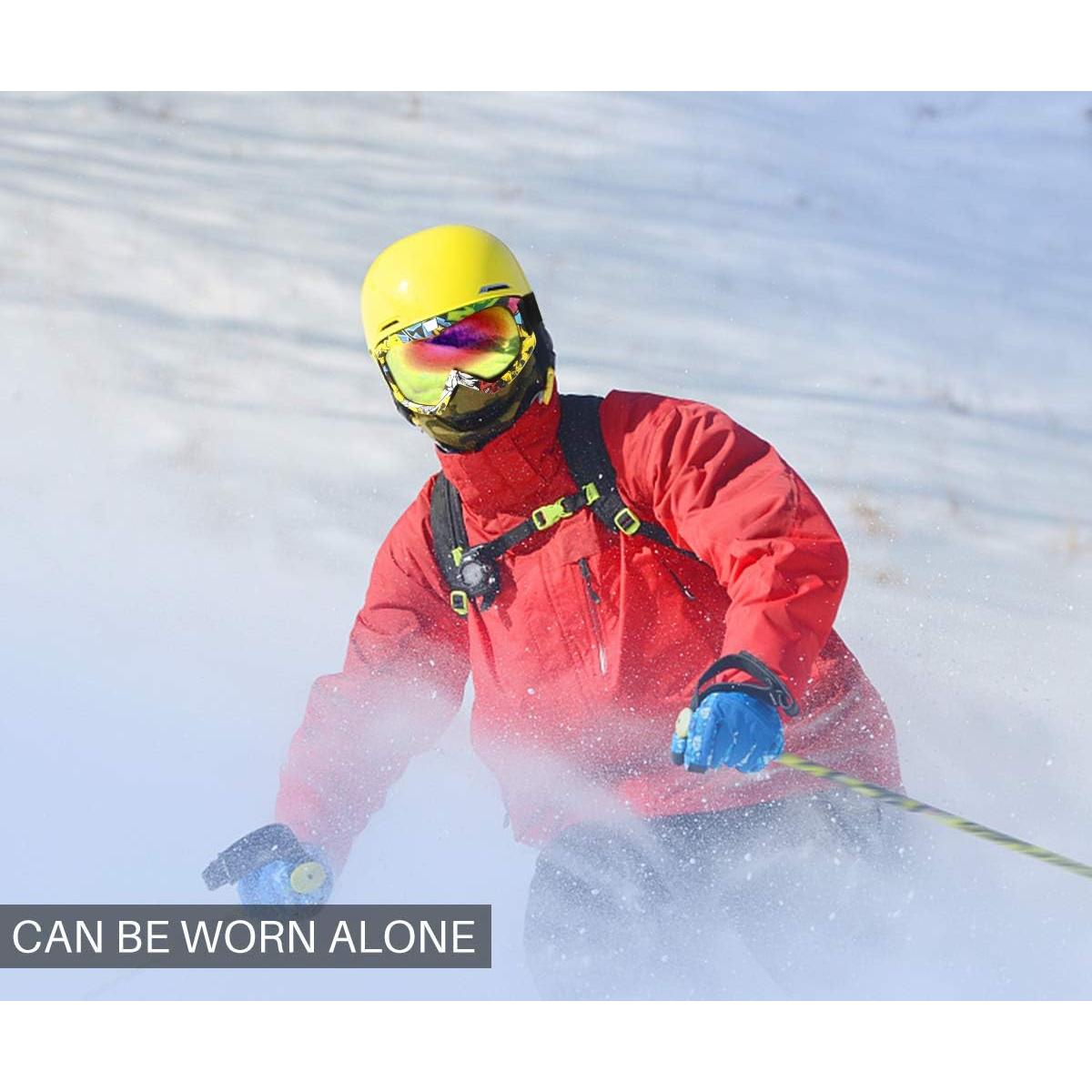 Gafas de Motocicleta GGBuy con Máscara Facial Ajustable