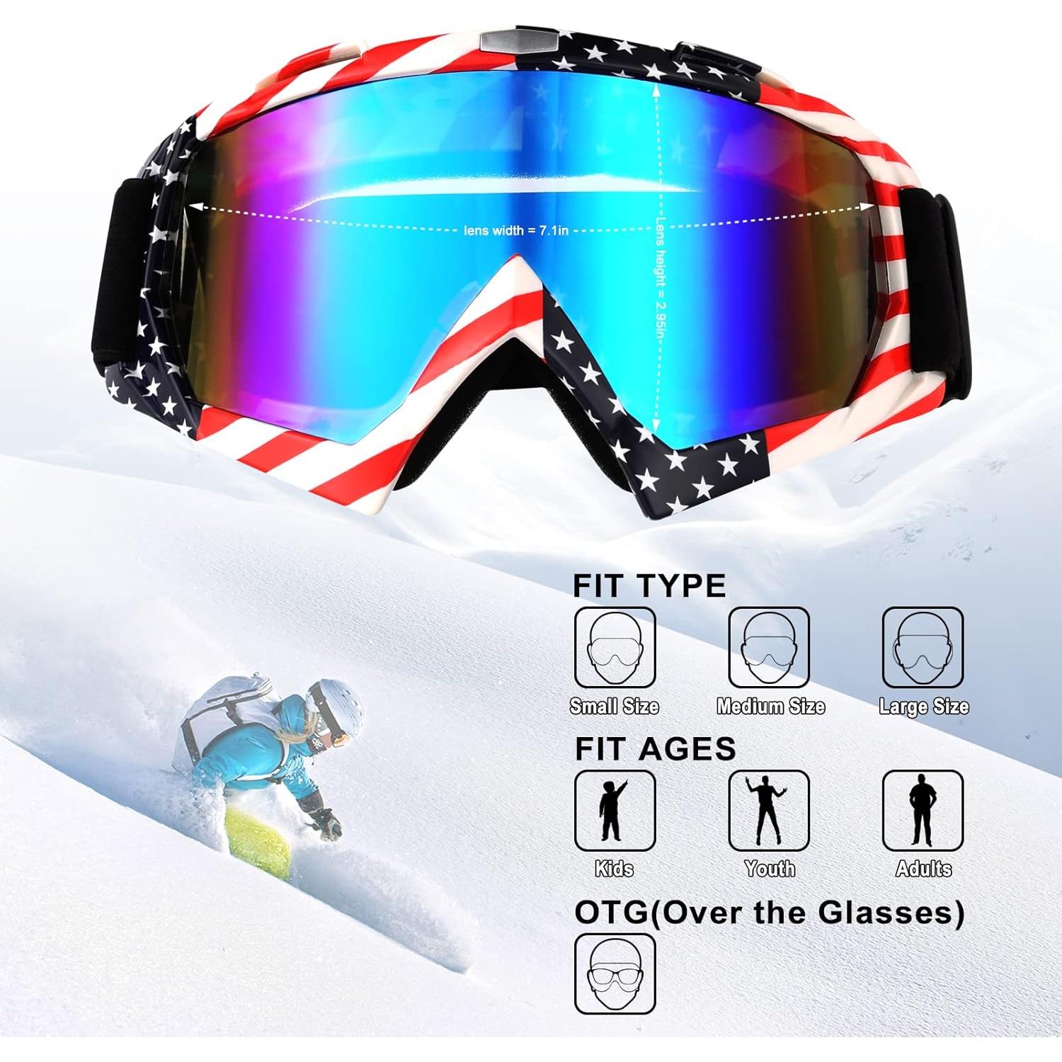 Gafas de Motocross ZukMi Unisex con Lente Anti Rayaduras