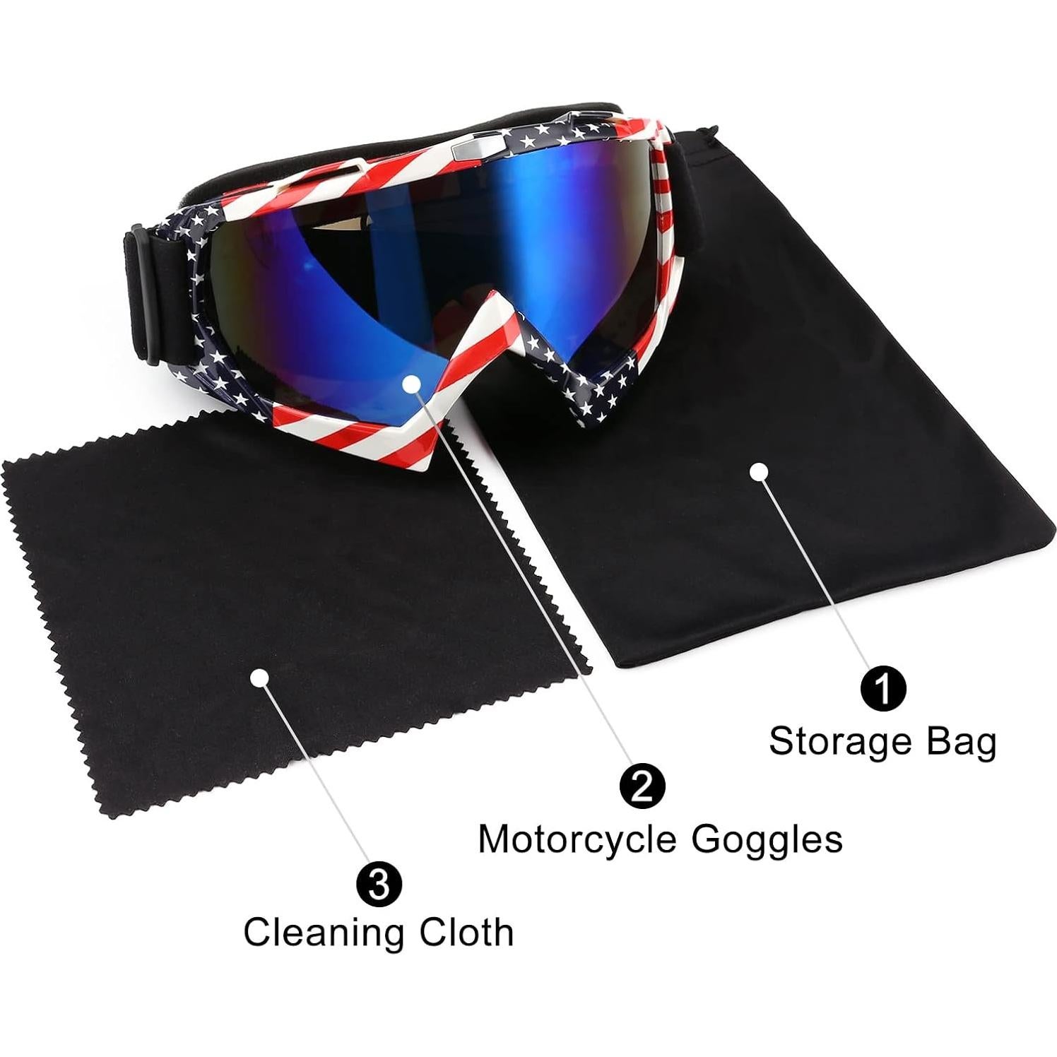Gafas de Motocross ZukMi Unisex con Lente Anti Rayaduras