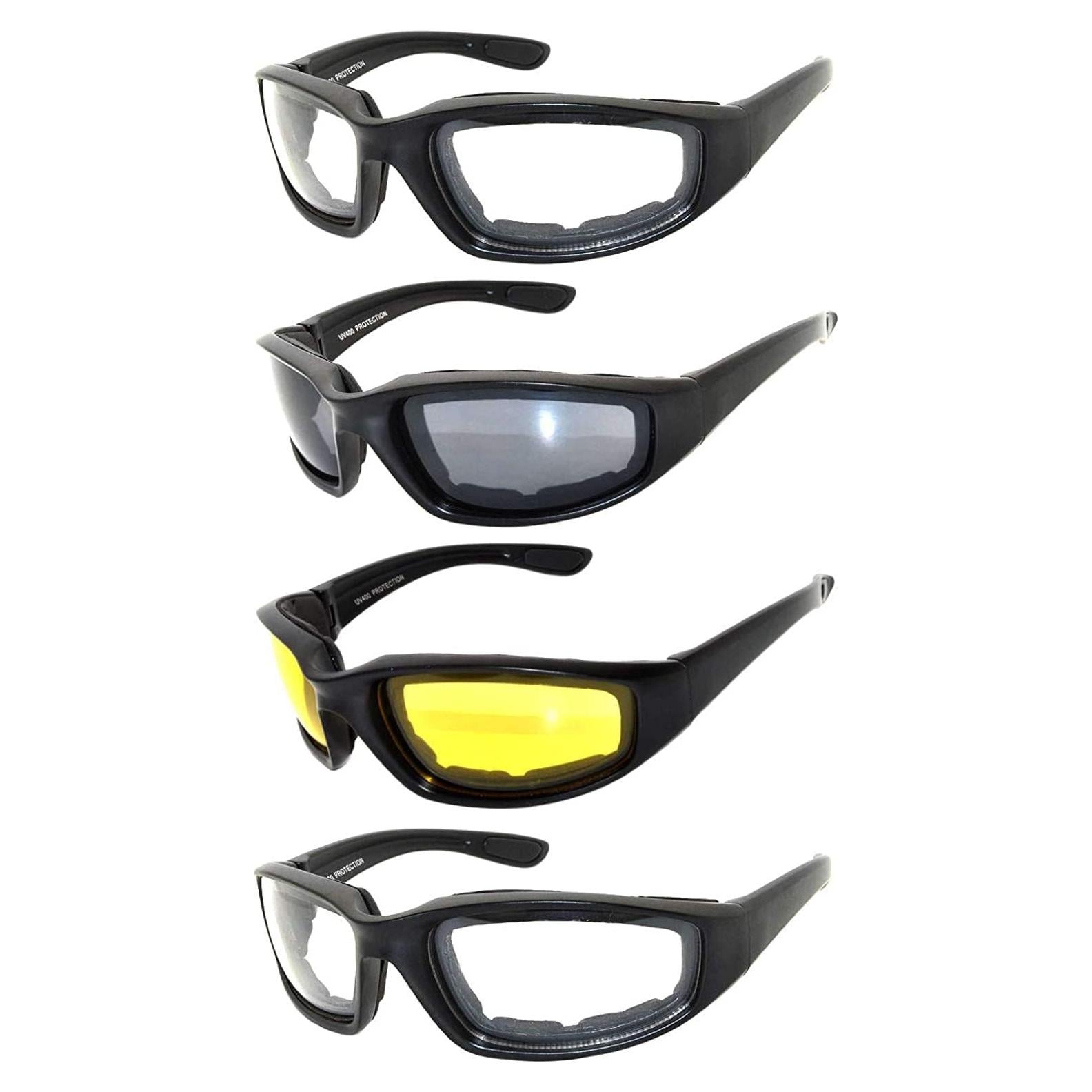 Gafas de Sol Deportivas Unisex UV400 Paquete de 4 Colores