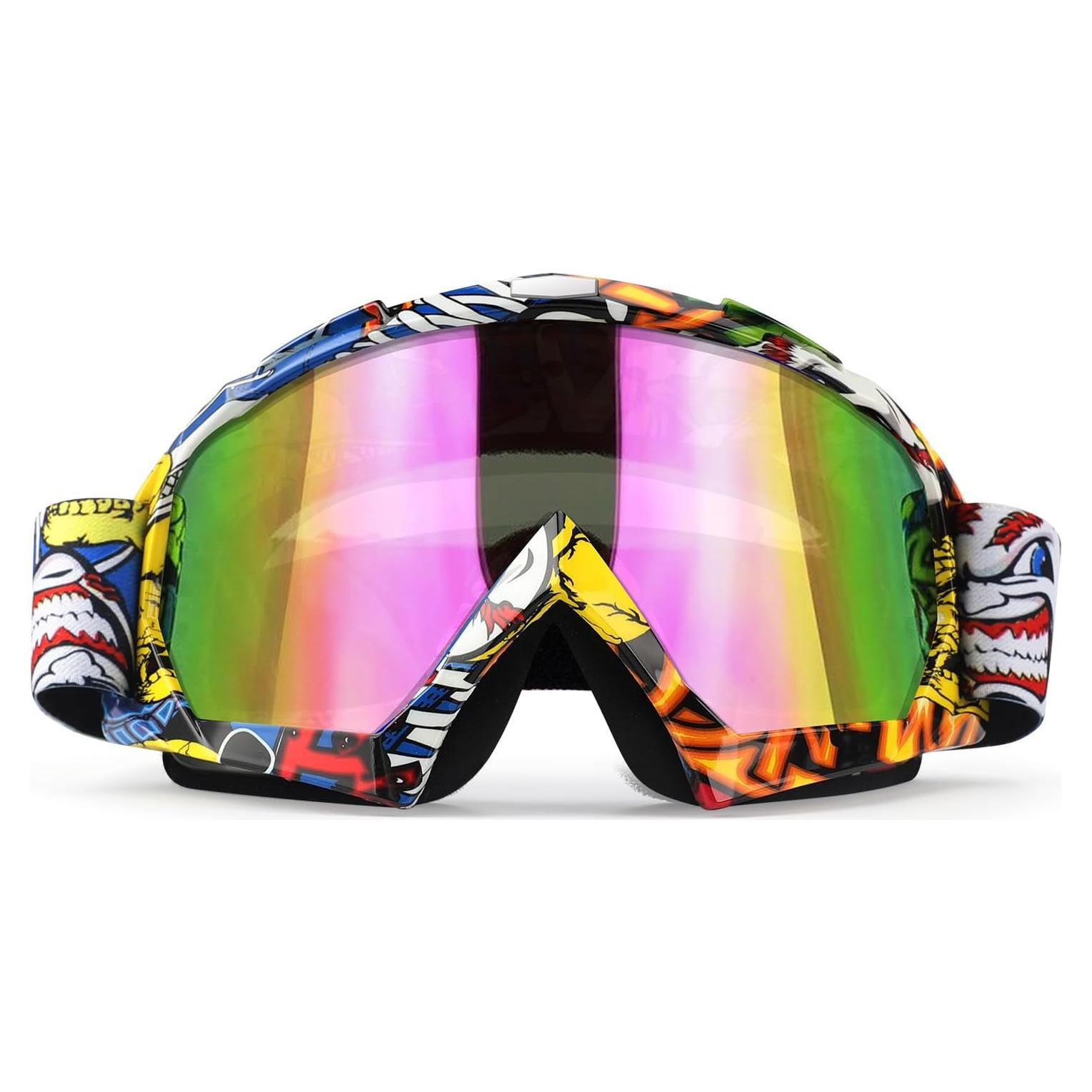 Gafas de motocross YOHOG C-55 UV400 a prueba de polvo