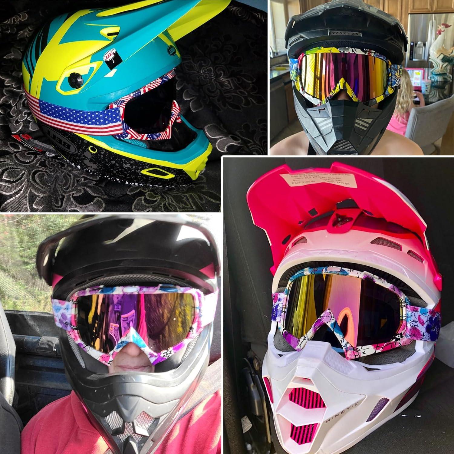 Gafas de motocross YOHOG C-55 UV400 a prueba de polvo