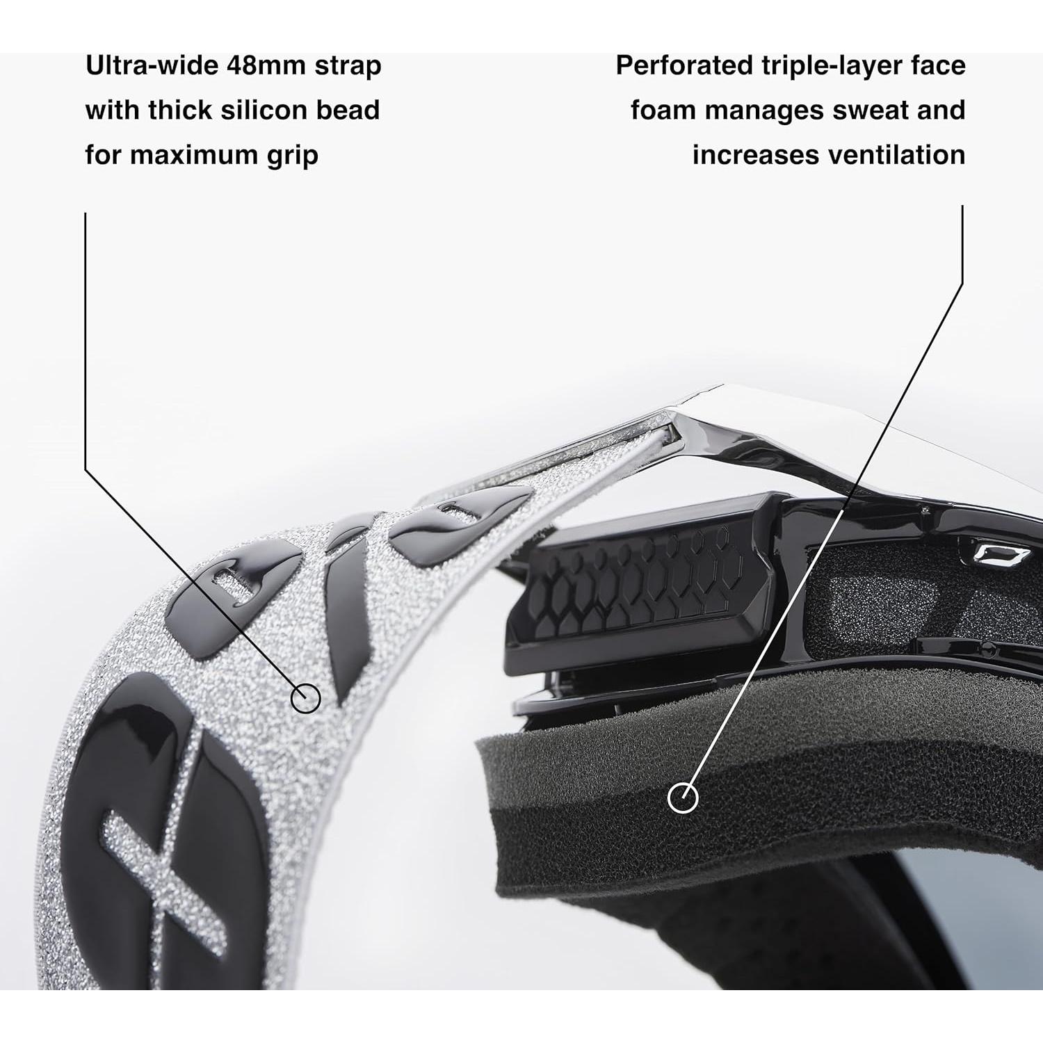 Gafas de protección deportiva 100% ARMEGA Lente Ultra HD