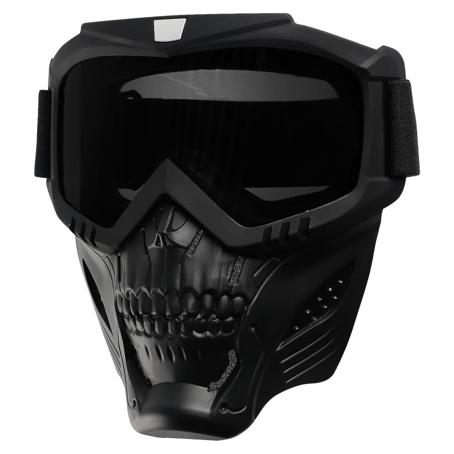 Gafas de Motocicleta GGBuy Calavera UV Desmontables