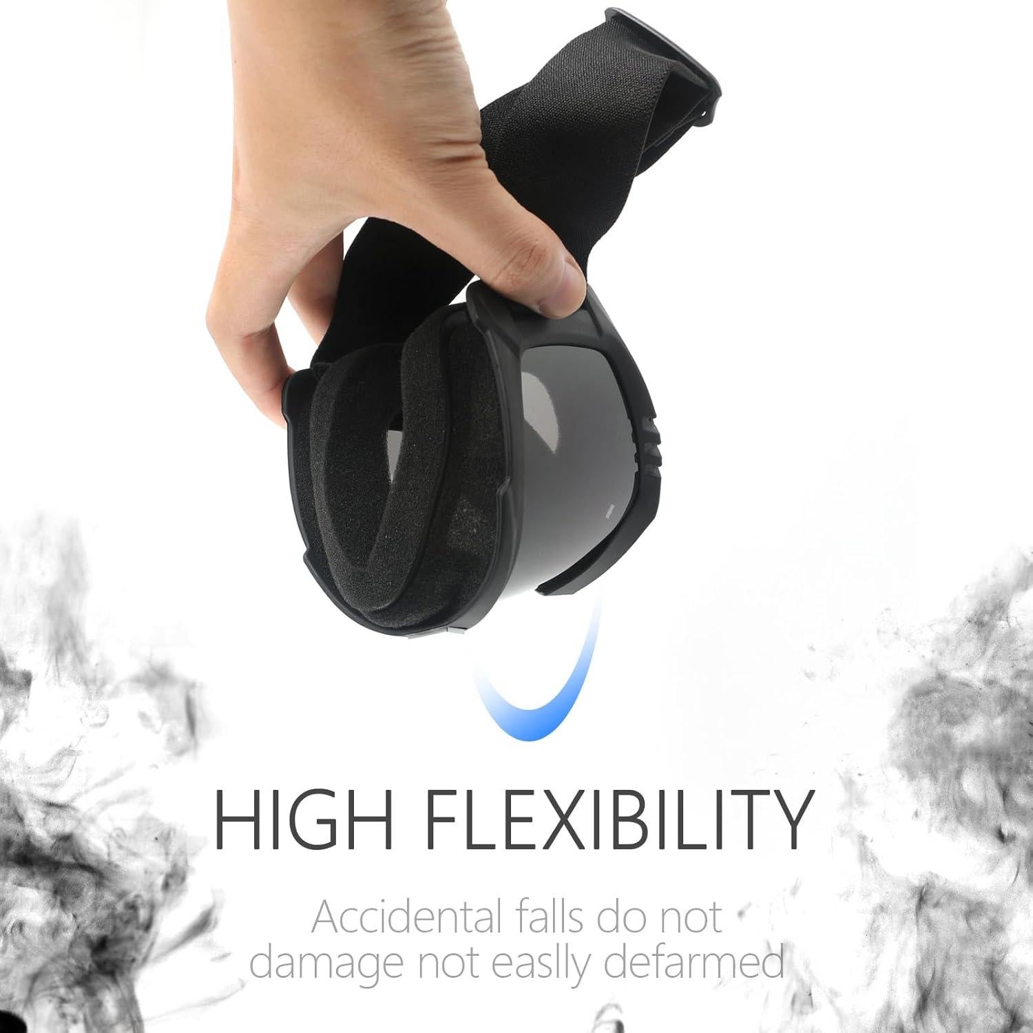 Gafas de Motocicleta GGBuy Calavera UV Desmontables