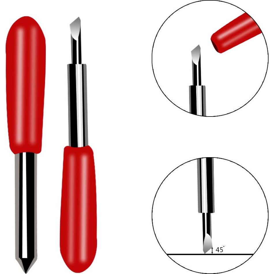 30 Cuchillas de Repuesto TTSAM 45 Grados para Explore Air 2