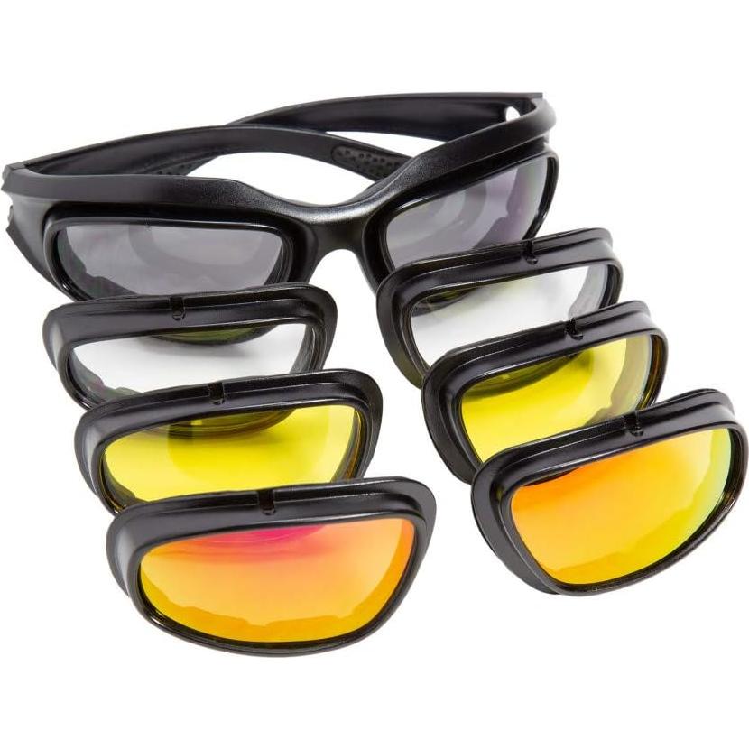Kit de Gafas Raider 26-006 con 4 Lentes Intercambiables