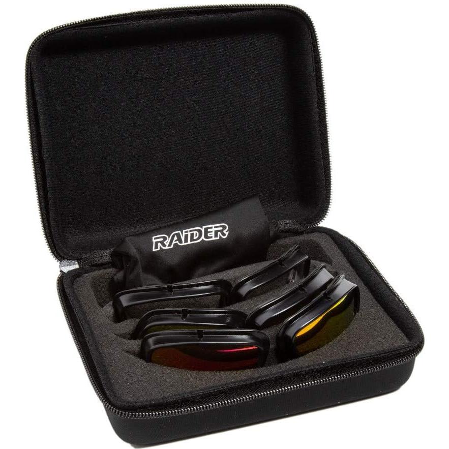 Kit de Gafas Raider 26-006 con 4 Lentes Intercambiables