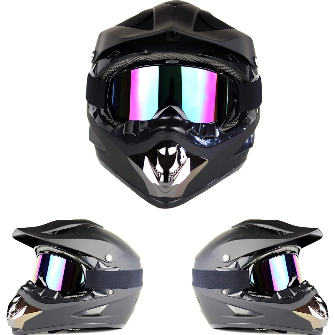 Gafas de Motocicleta ADCGank F-B01 Anti UV Ajustables