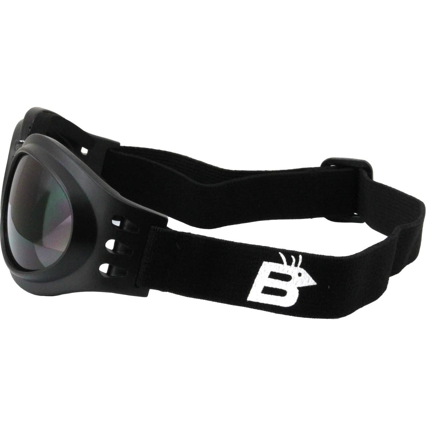 Gafas de Moto Birdz Eyewear Parrot 2 Pares Negras