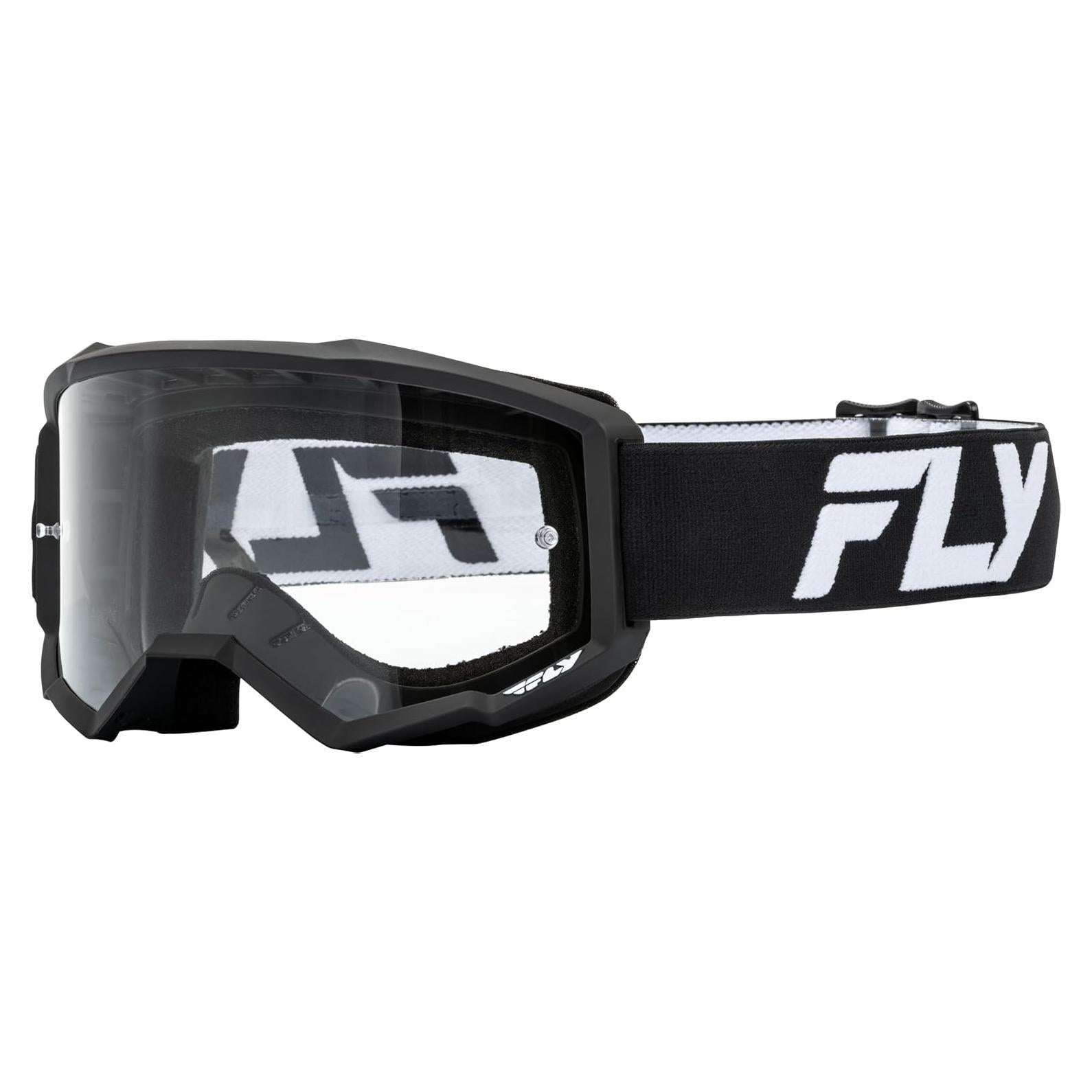 Gafas de enfoque Fly Racing 2024 Adulto Negro/Blanco