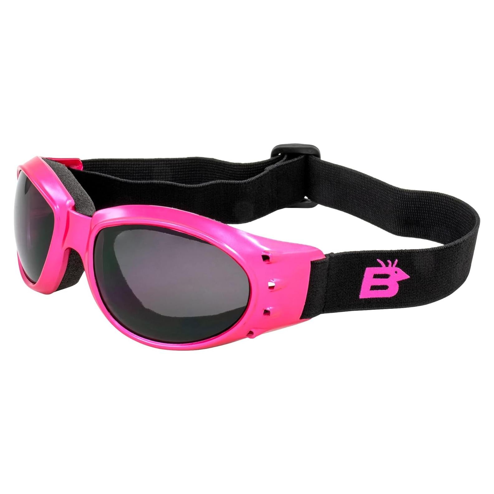 Gafas de Motocicleta Eagle Rosa Anti Vaho UV400