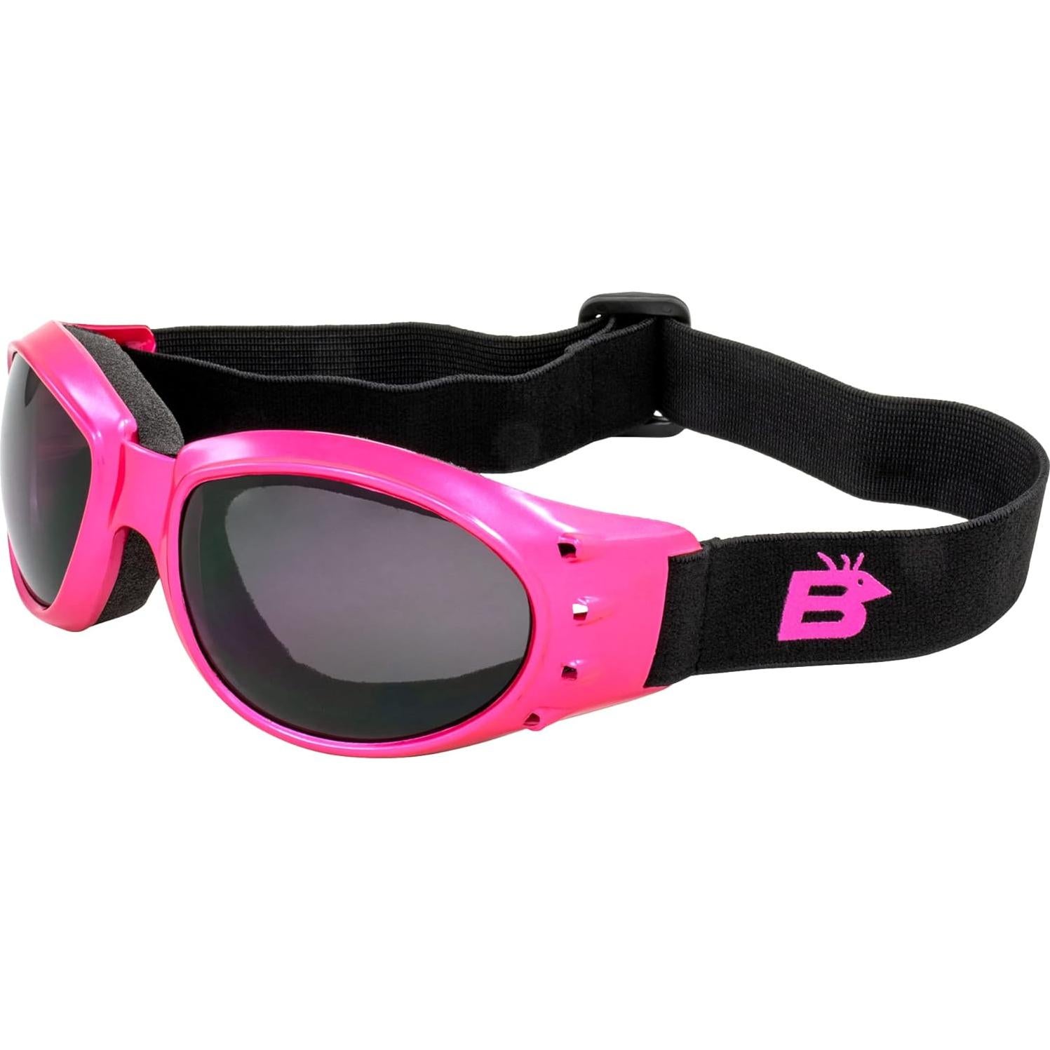 Gafas de Motocicleta Eagle Rosa Anti Vaho UV400