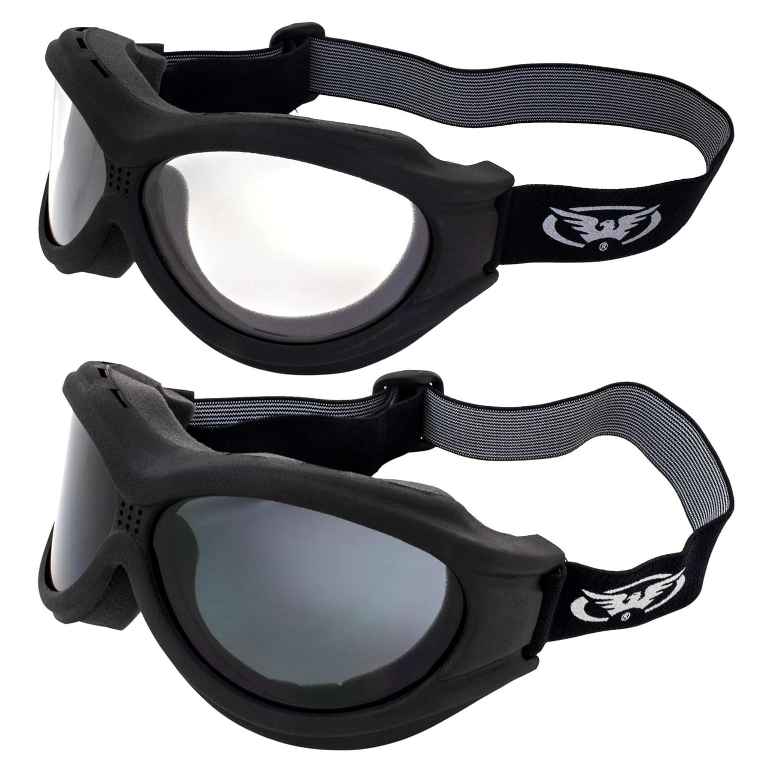 Gafas de Moto Global Vision Big Ben Ajustables con Lentes UV