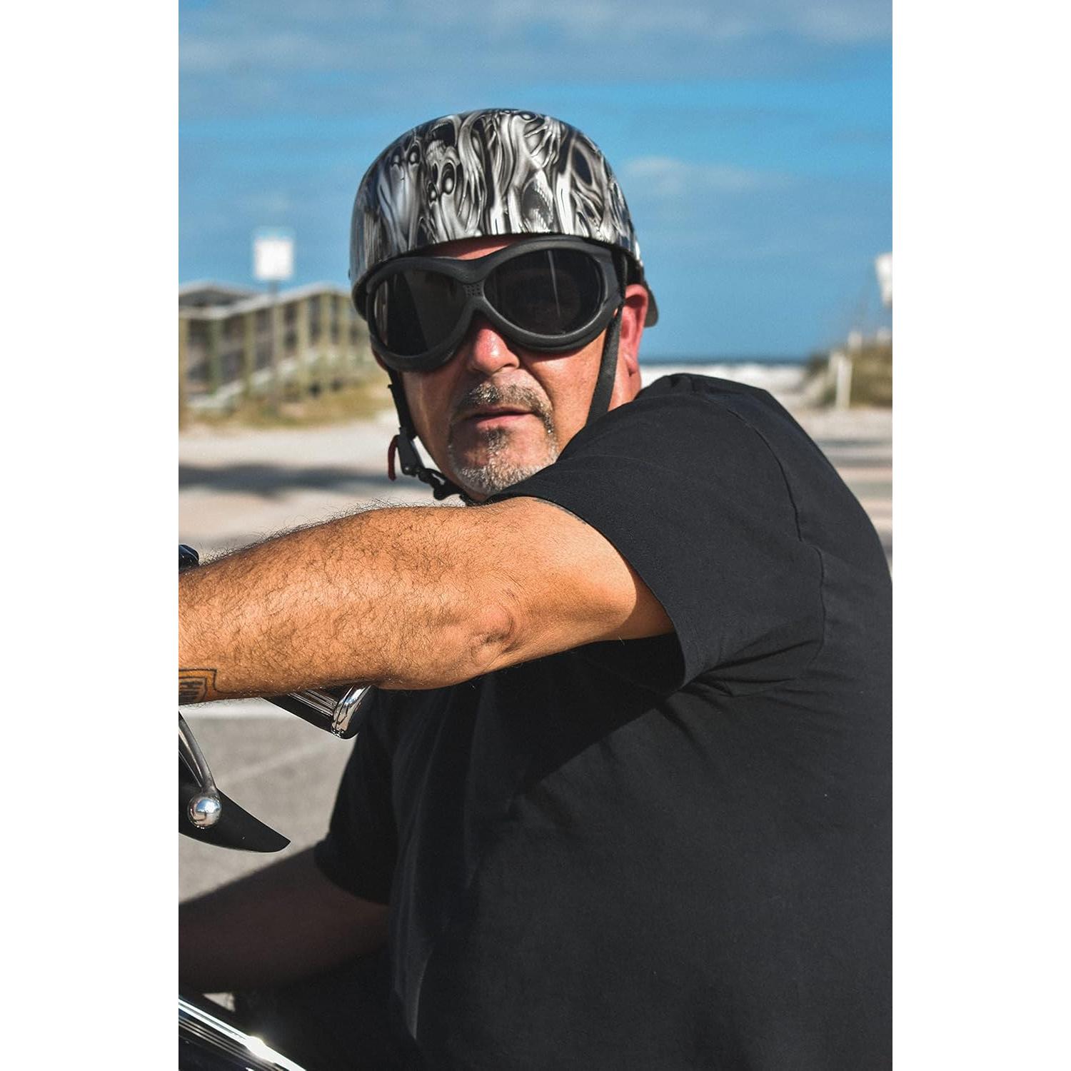 Gafas de Moto Global Vision Big Ben Ajustables con Lentes UV