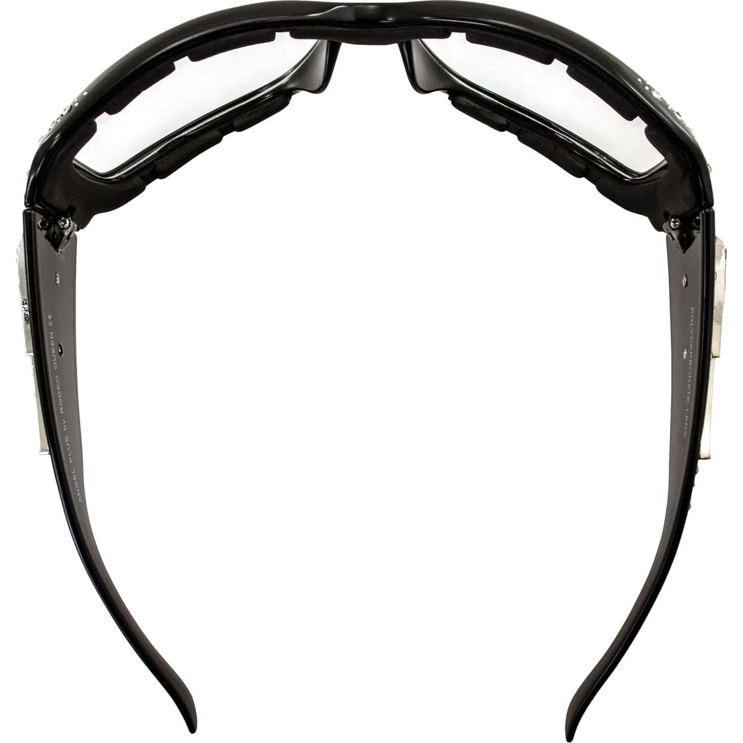 Gafas de Sol Acolchadas Global Vision para Mujeres con Strass