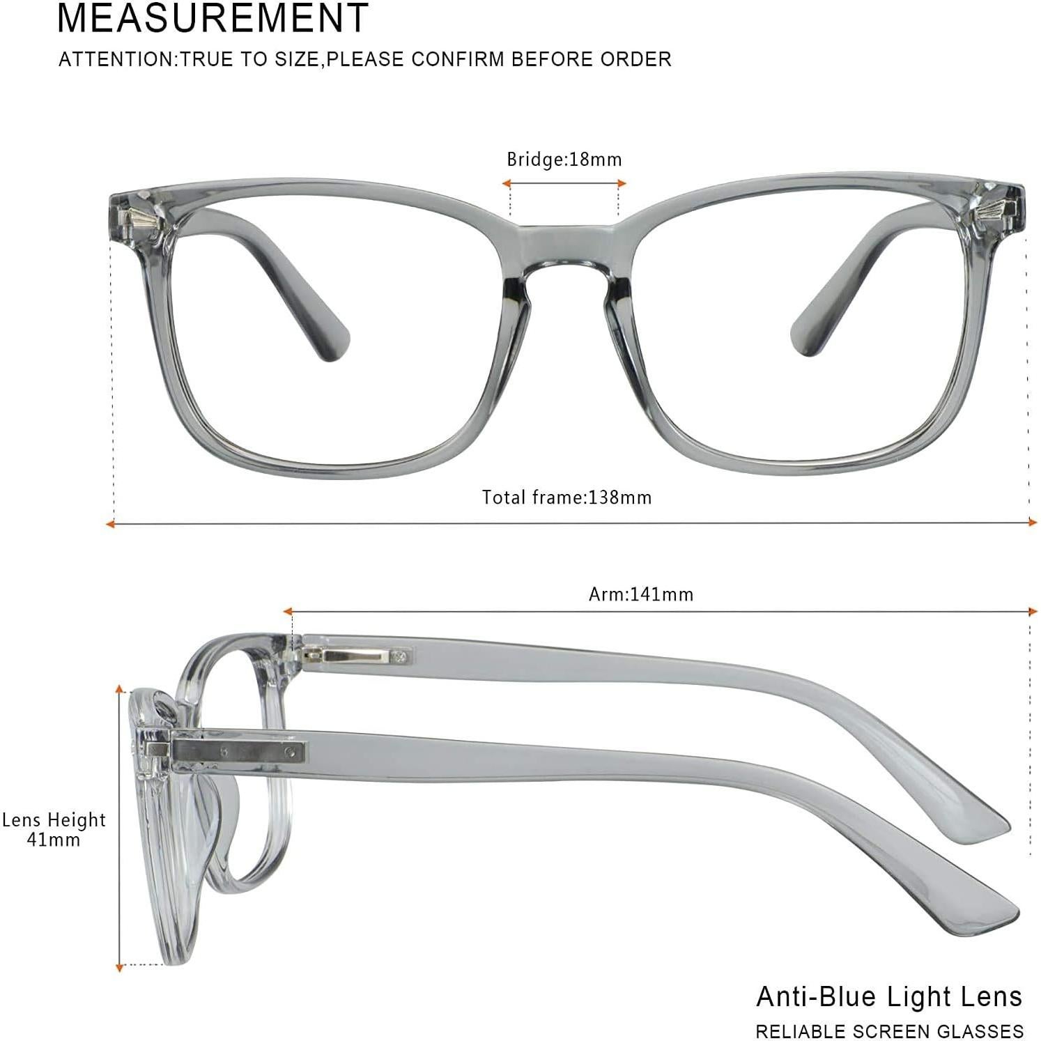 Gafas Multifocales Progresivas LAMBBAA Gris Claro +2.25