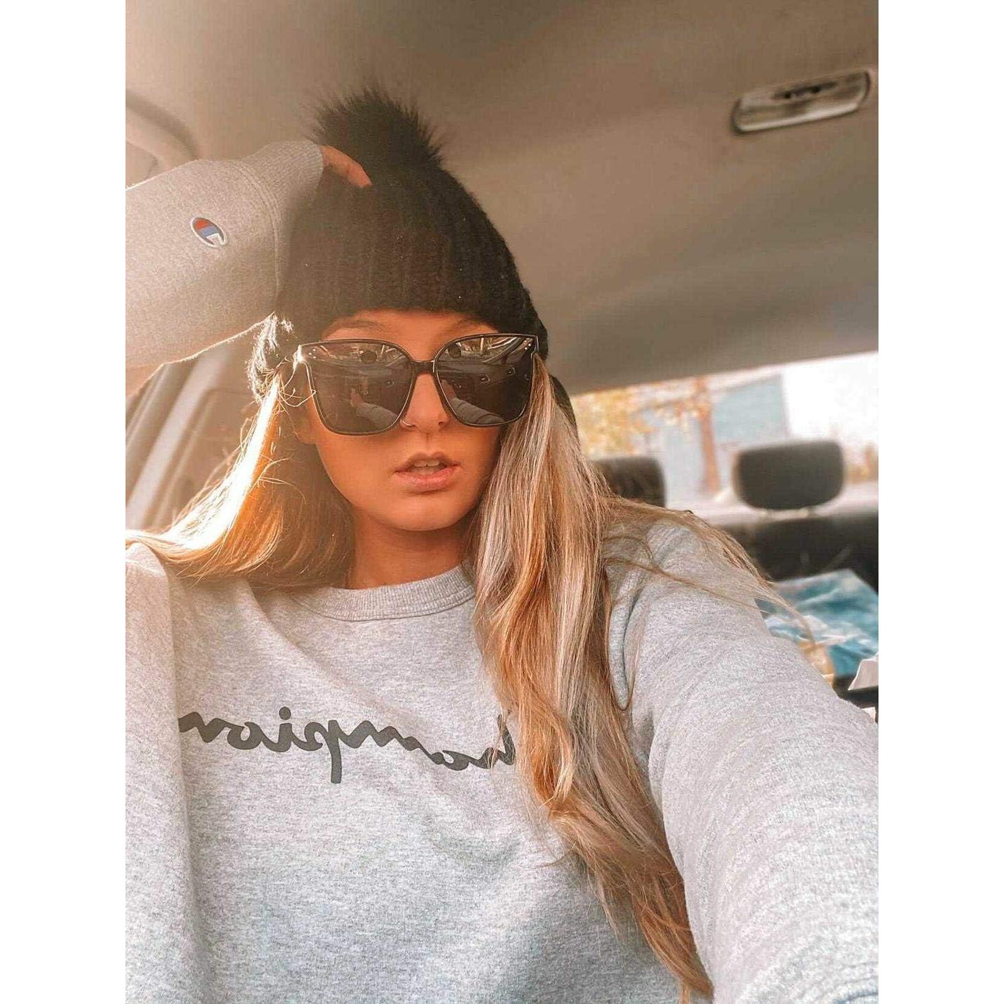 Gafas de Sol FEISEDY Cuadradas Polarizadas 63mm Leopardo