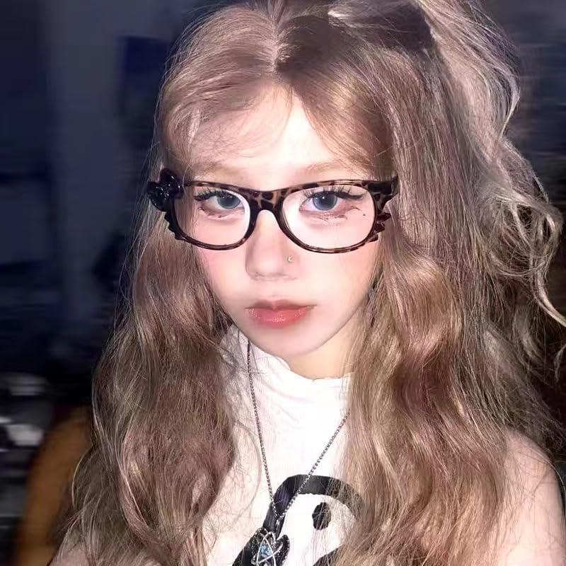 Gafas de Sol Kawaii MANGMAO Leopardo Estilo Retro