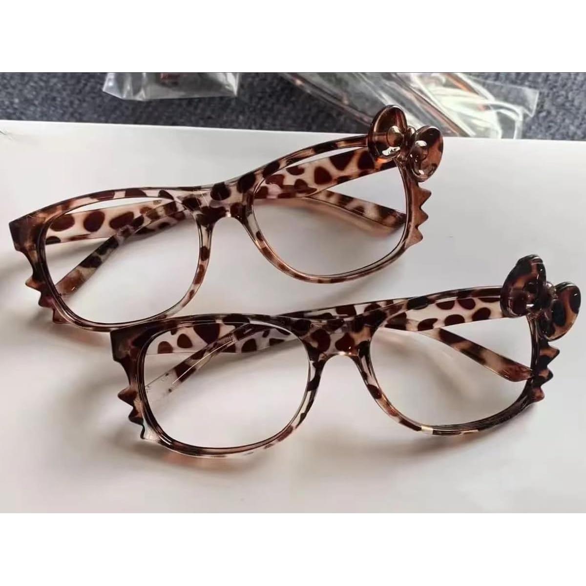 Gafas de Sol Kawaii MANGMAO Leopardo Estilo Retro