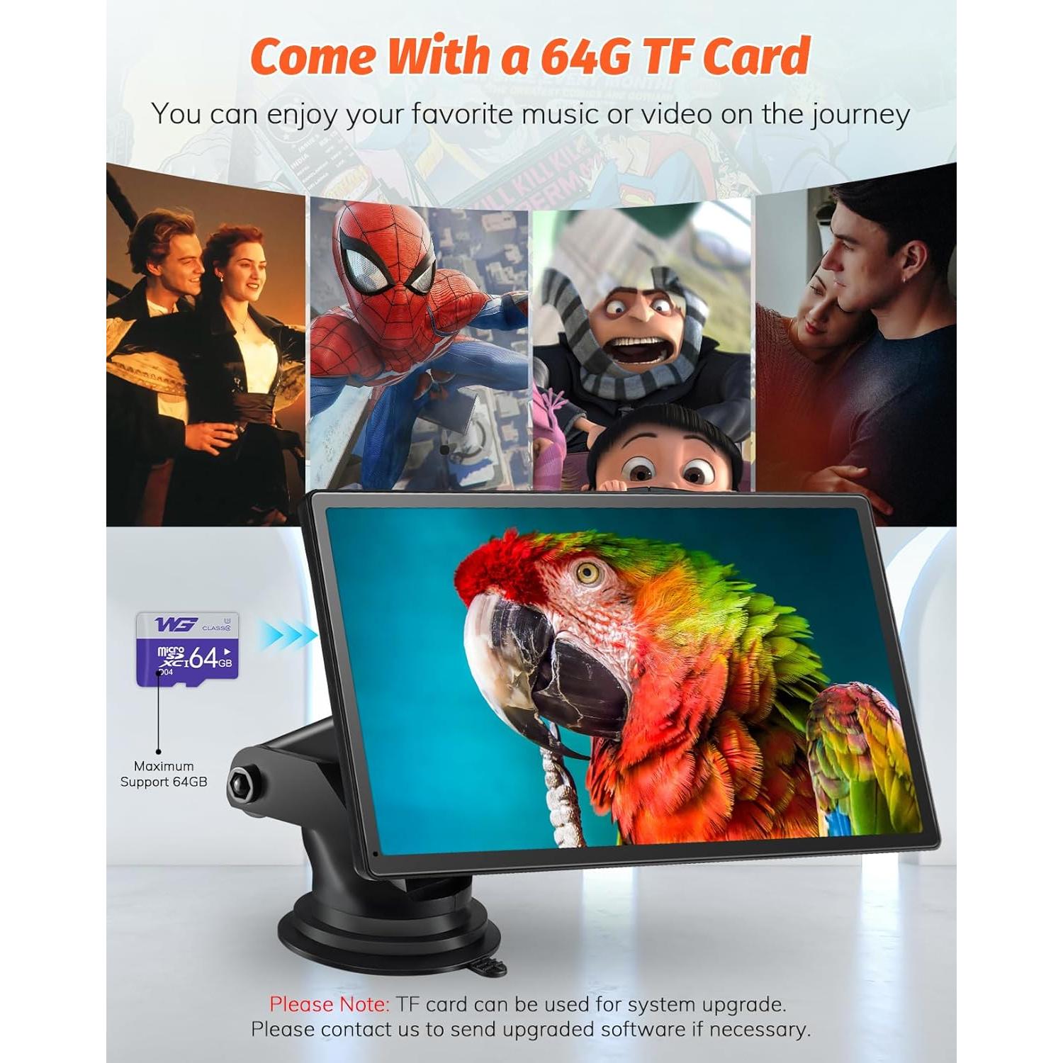 Pantalla Portátil para Coche 9" Cogamichi Carplay Inalámbrico