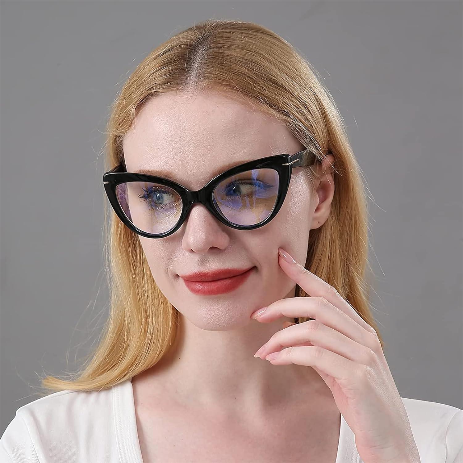 Gafas de lectura DXYXYO ojo de gato 1.0 dioptrías 3 paquetes