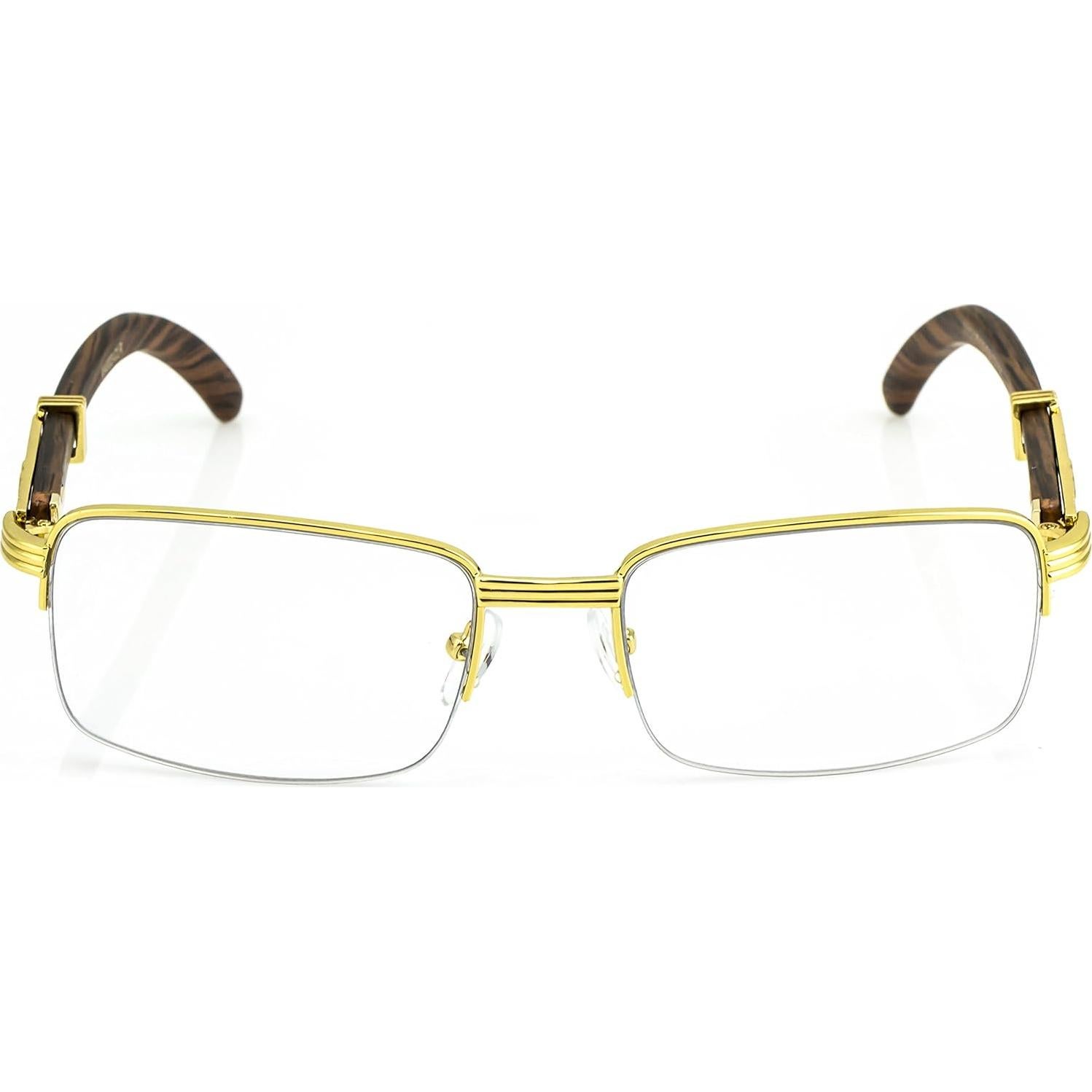 Gafas Flawless Eyewear Elite Madera Art Nouveau Vintage