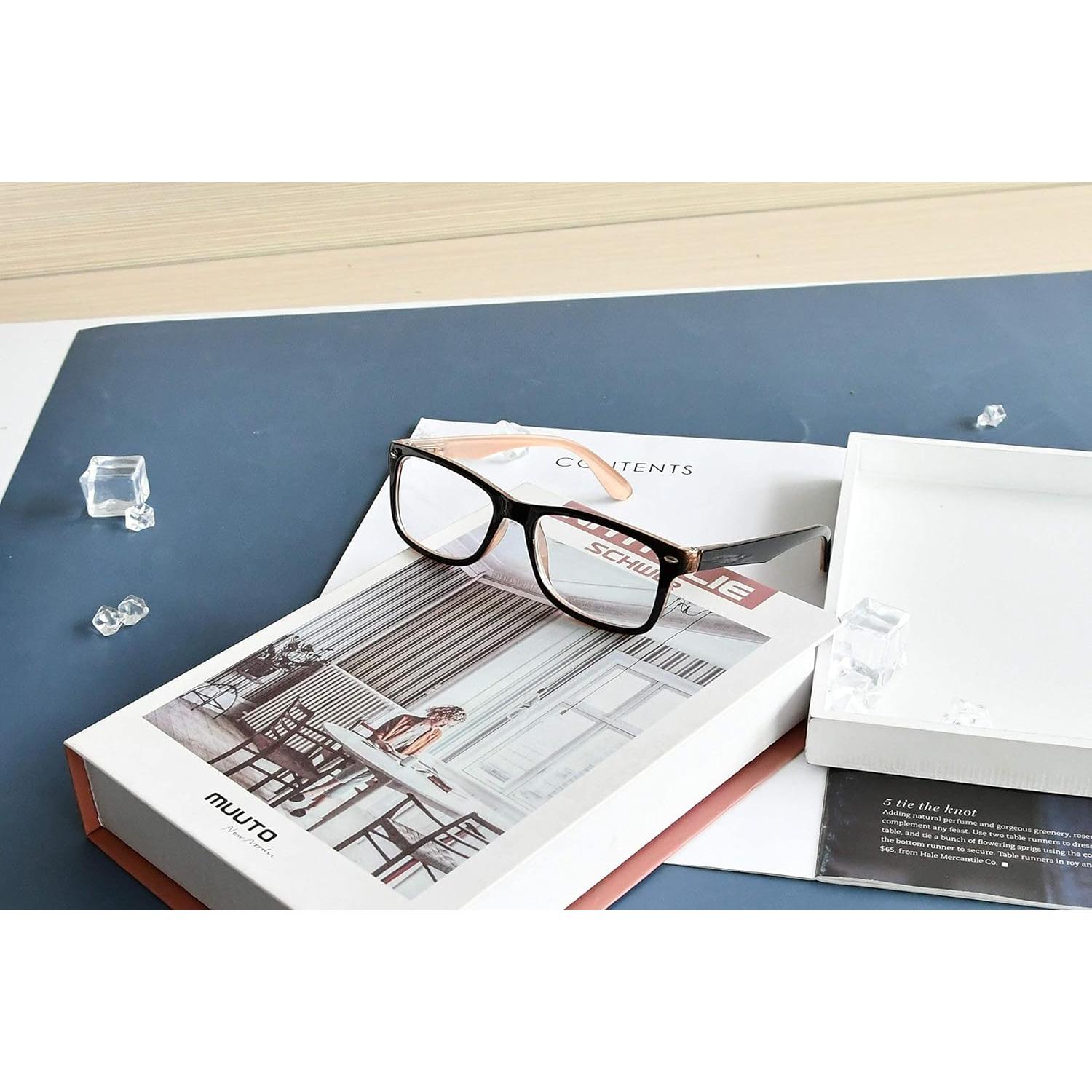 Gafas de lectura Eyekepper vintage 1.75x negro-marrón