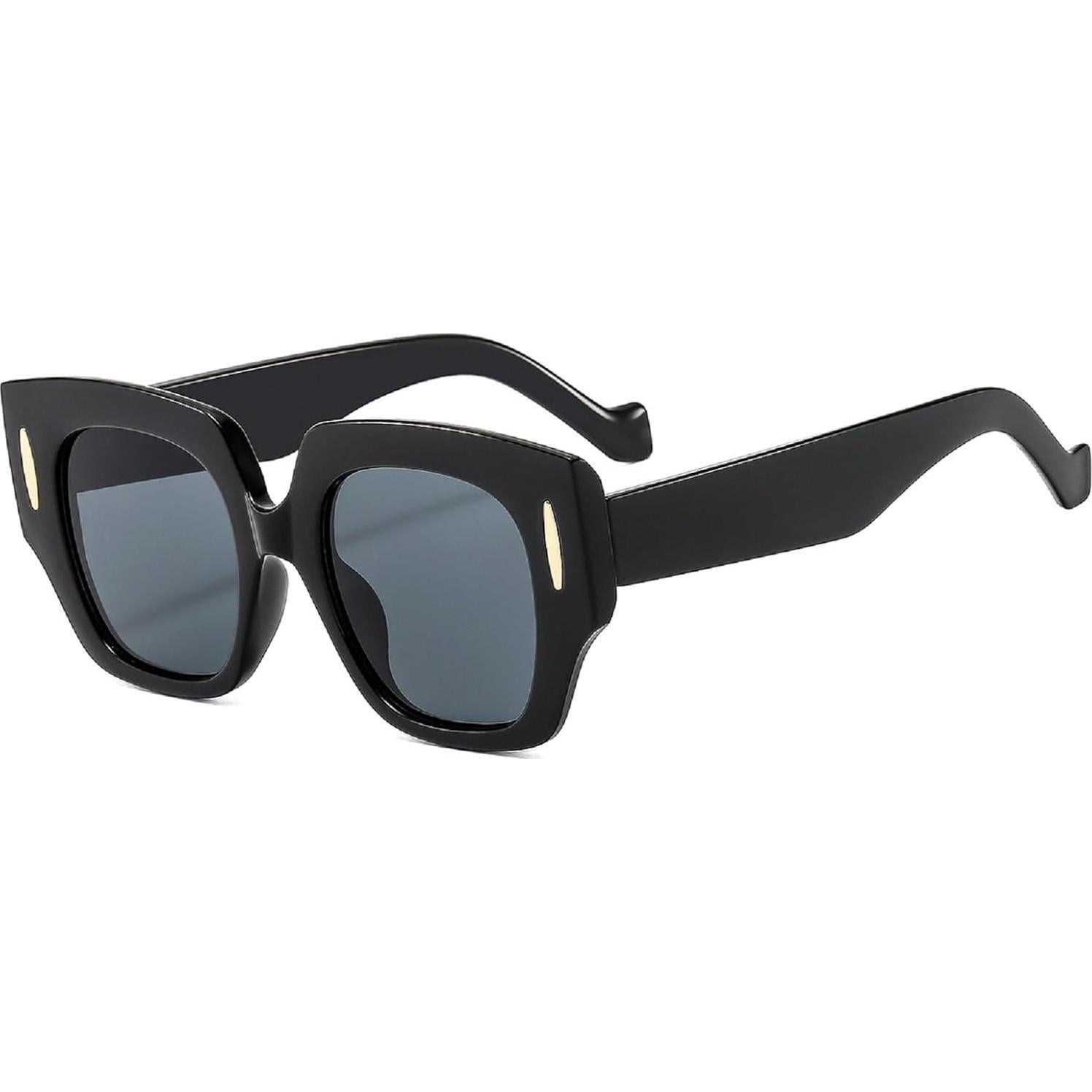 Gafas de sol cuadradas UV400 para mujeres mincl estilo vintage