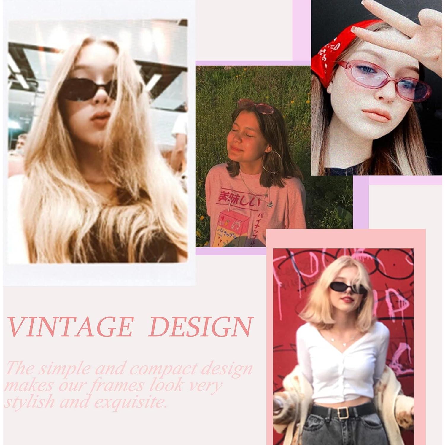 Gafas de Sol VIA LEECA Ovaladas Retro UV400 para Mujeres