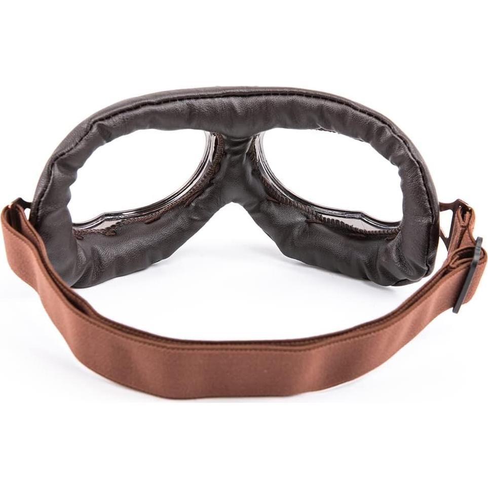 Gafas de Motocicleta Evomosa Vintage para Casco Abierto