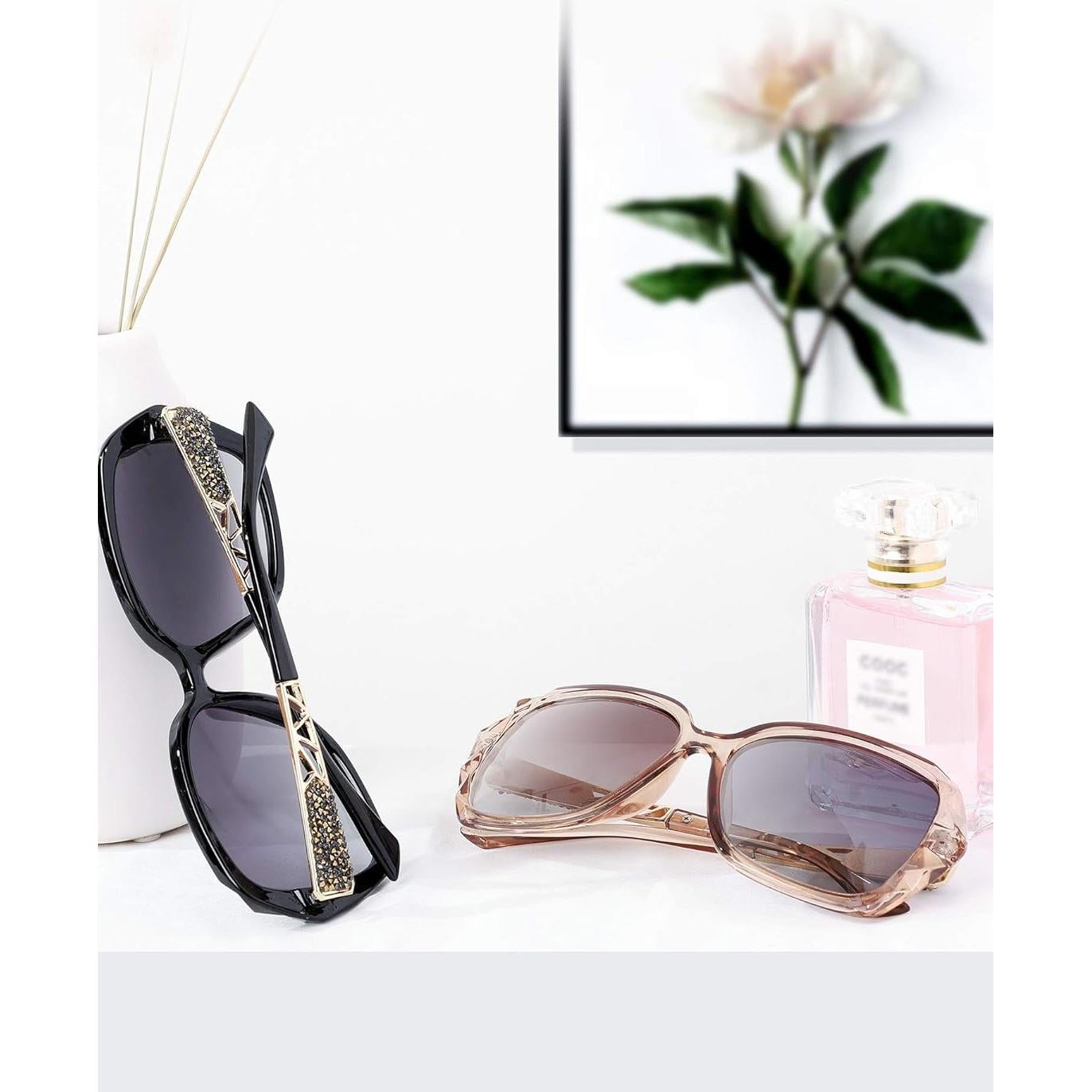 Gafas de Sol Polarizadas Frienda 3 Piezas para Mujeres