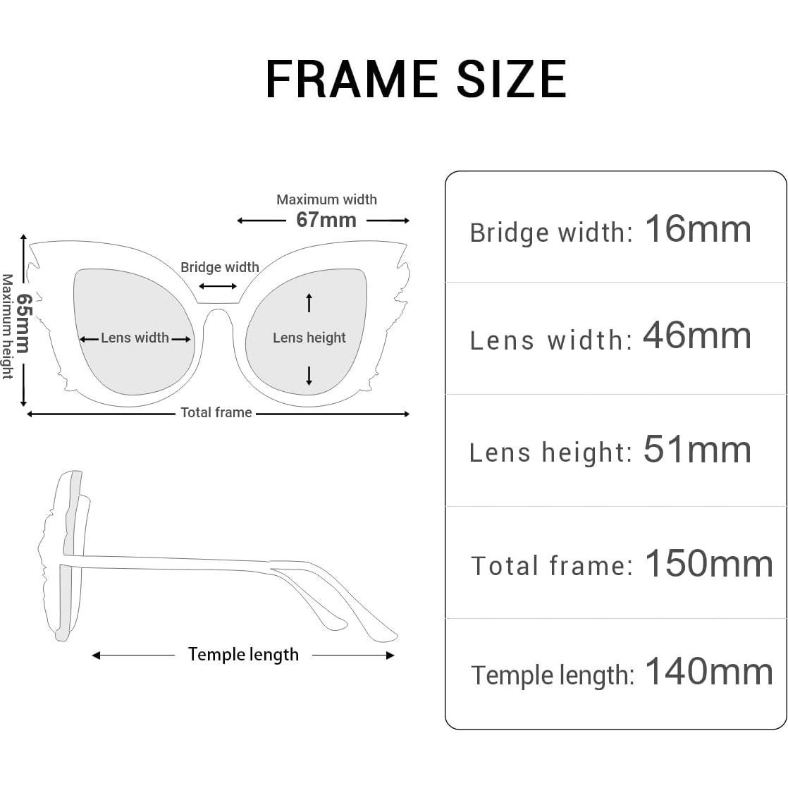 Gafas de sol Slocyclub mariposa con rhinestones para mujeres