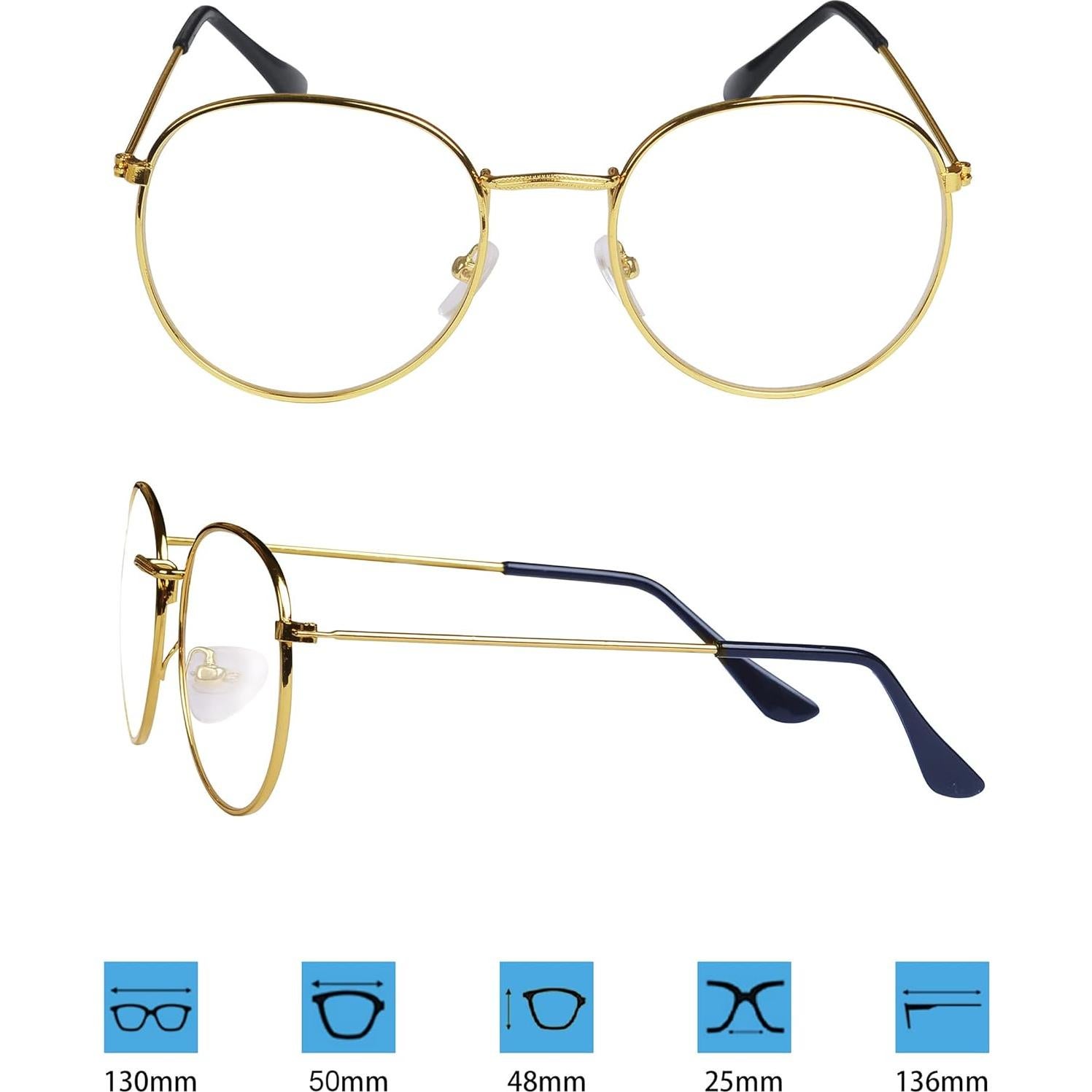 Gafas de lectura JoXiGo unisex retro con cinta ajustable