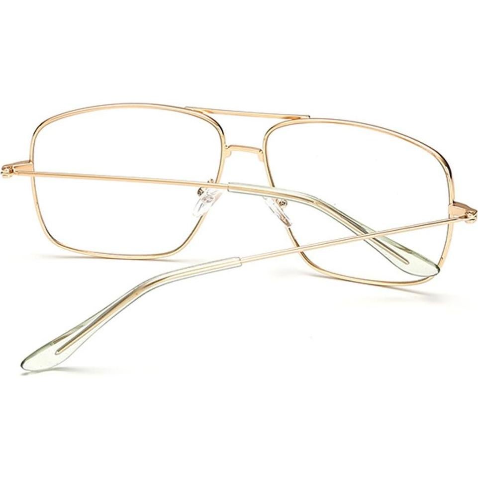 Gafas Clásicas Dollger DG209 Montura Metal Lentes Transparentes