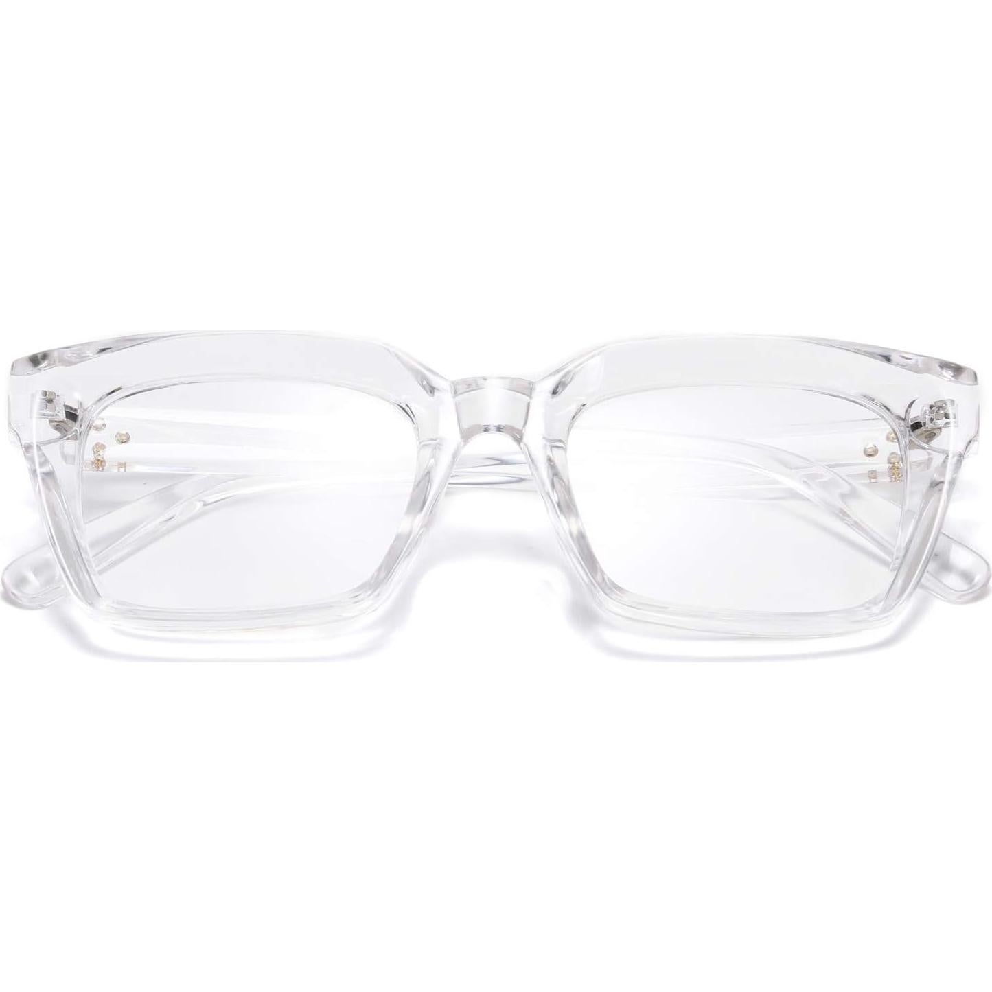 Gafas Cuadradas FEISEDY para Mujeres - Lentes Claros 50mm