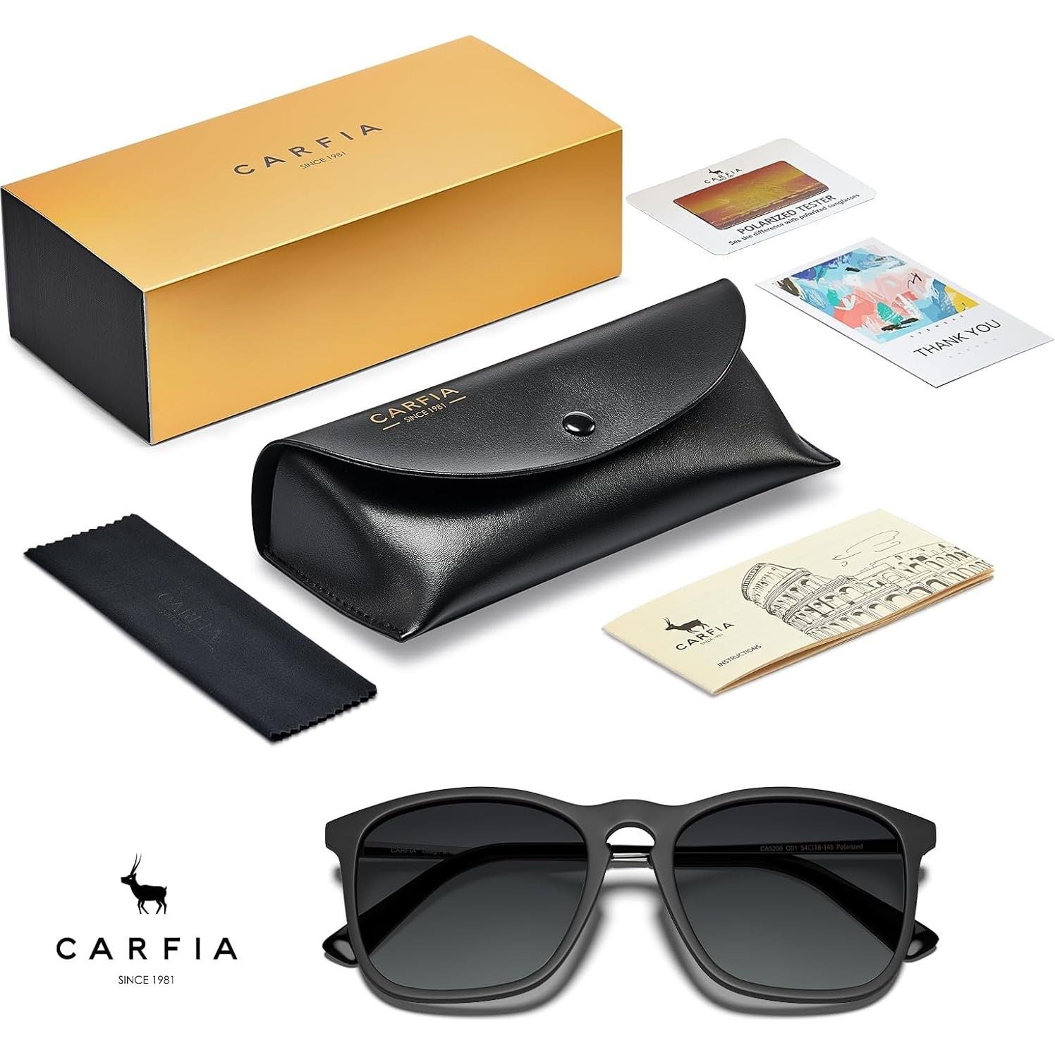 Gafas de Sol Polarizadas CARFIA UV400 Diseño Ligero