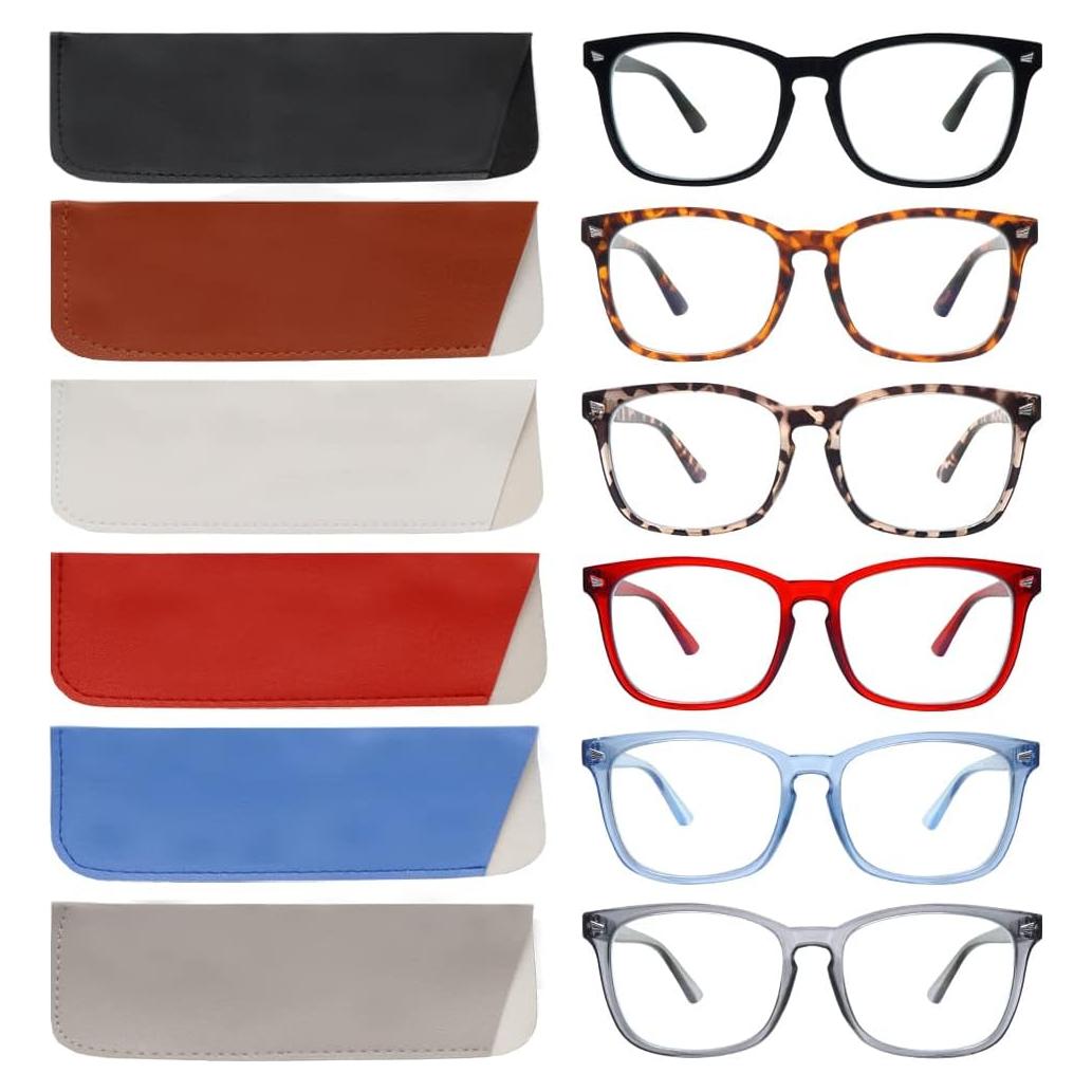 Gafas de Lectura VIDEBLA 6 Piezas con Filtro UV400