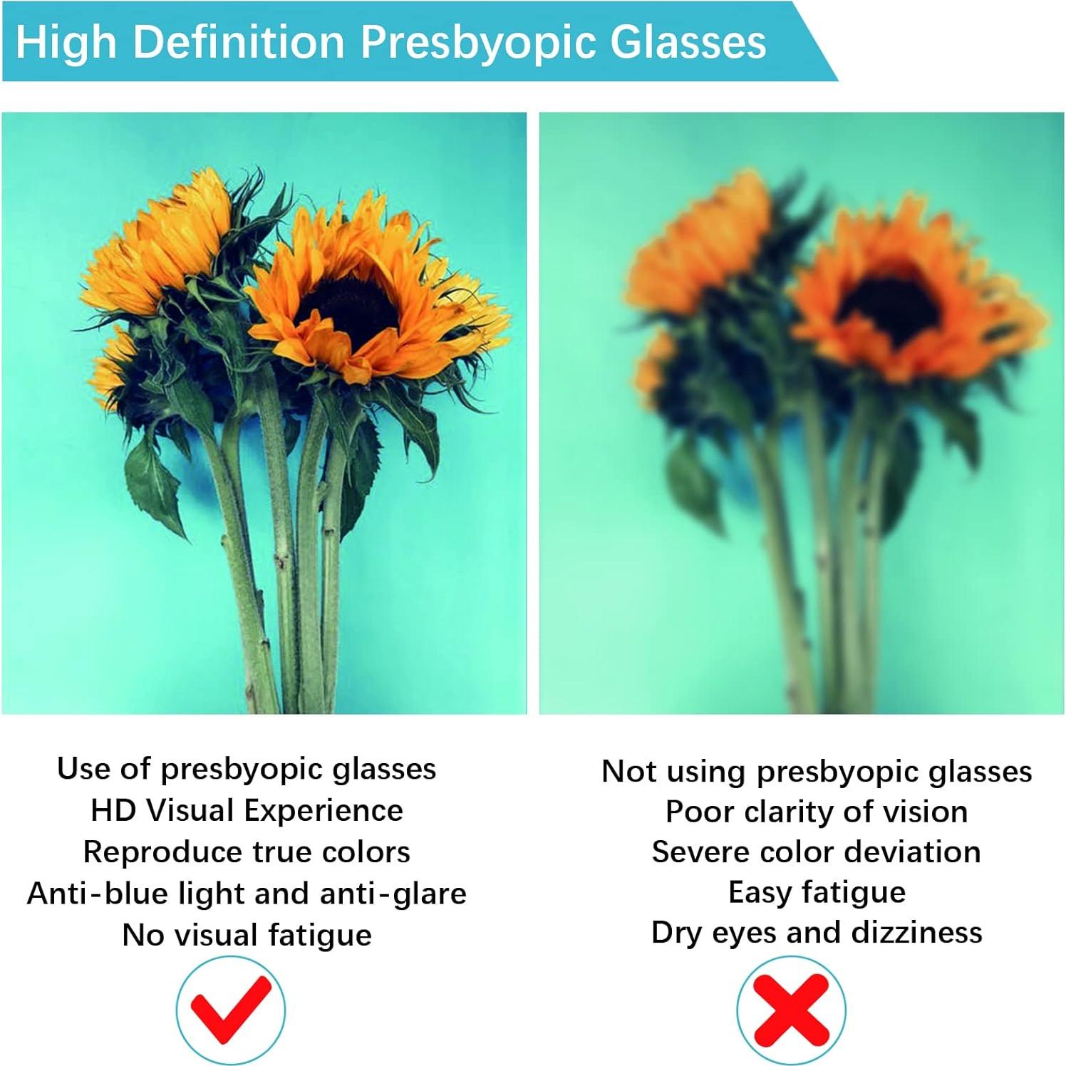 Gafas de Lectura VIDEBLA 6 Piezas con Filtro UV400