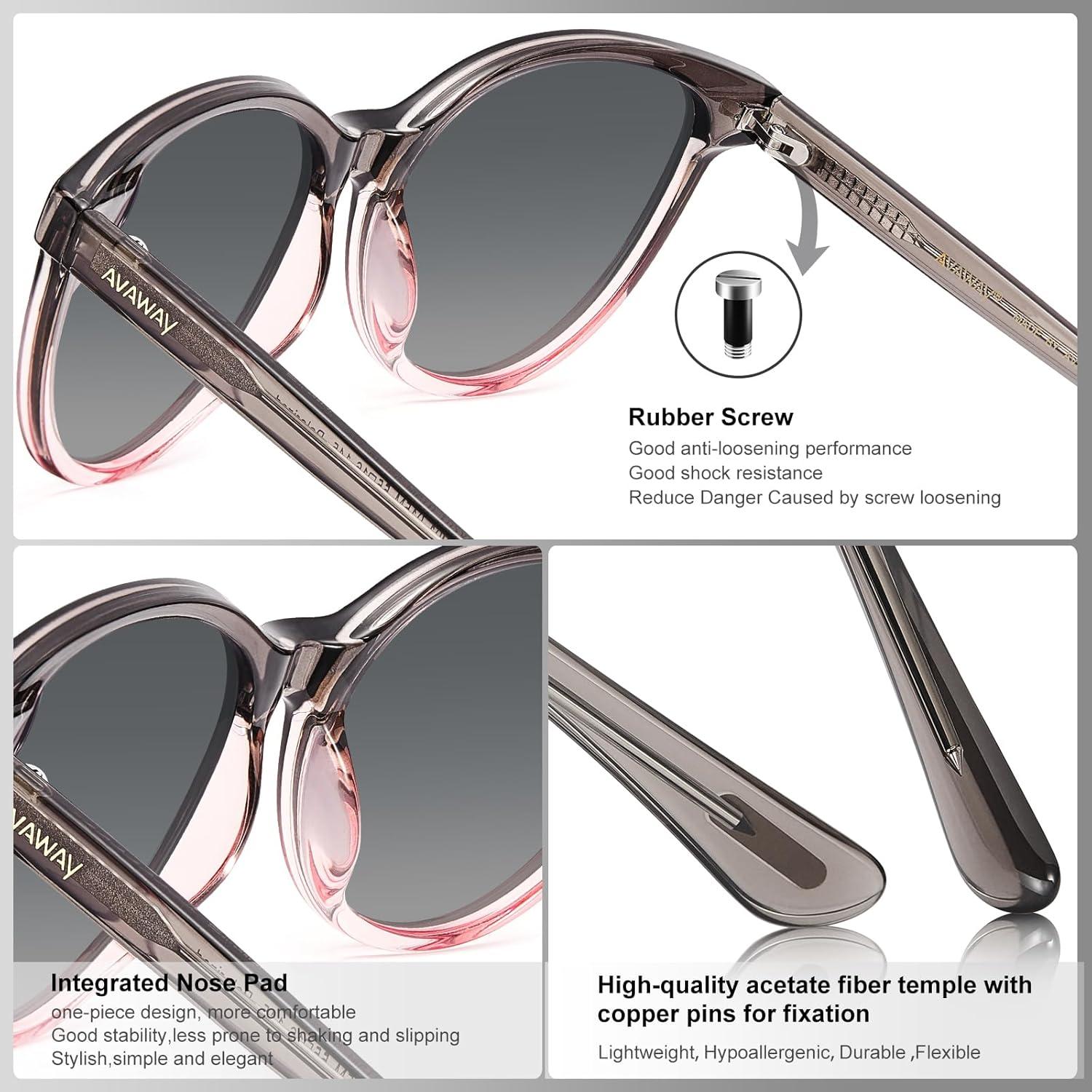Gafas de sol AVAWAY polarizadas UV 100% para mujeres